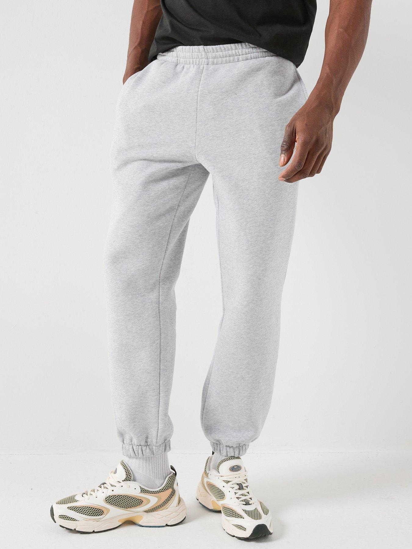Lacoste Regular Fit Sweatpants, Grey, Size M, Men