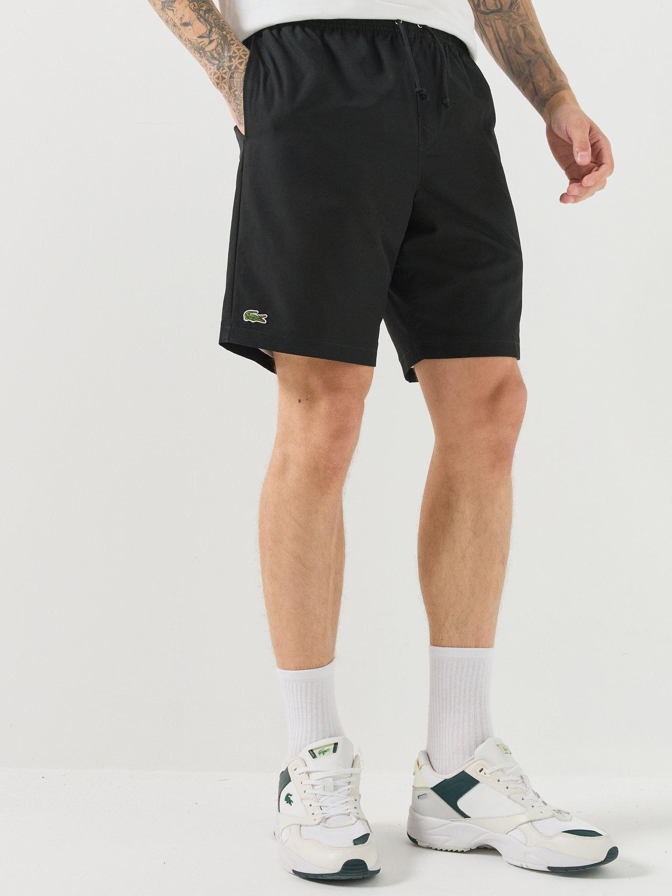 Lacoste Woven Drawstring Shorts - Black