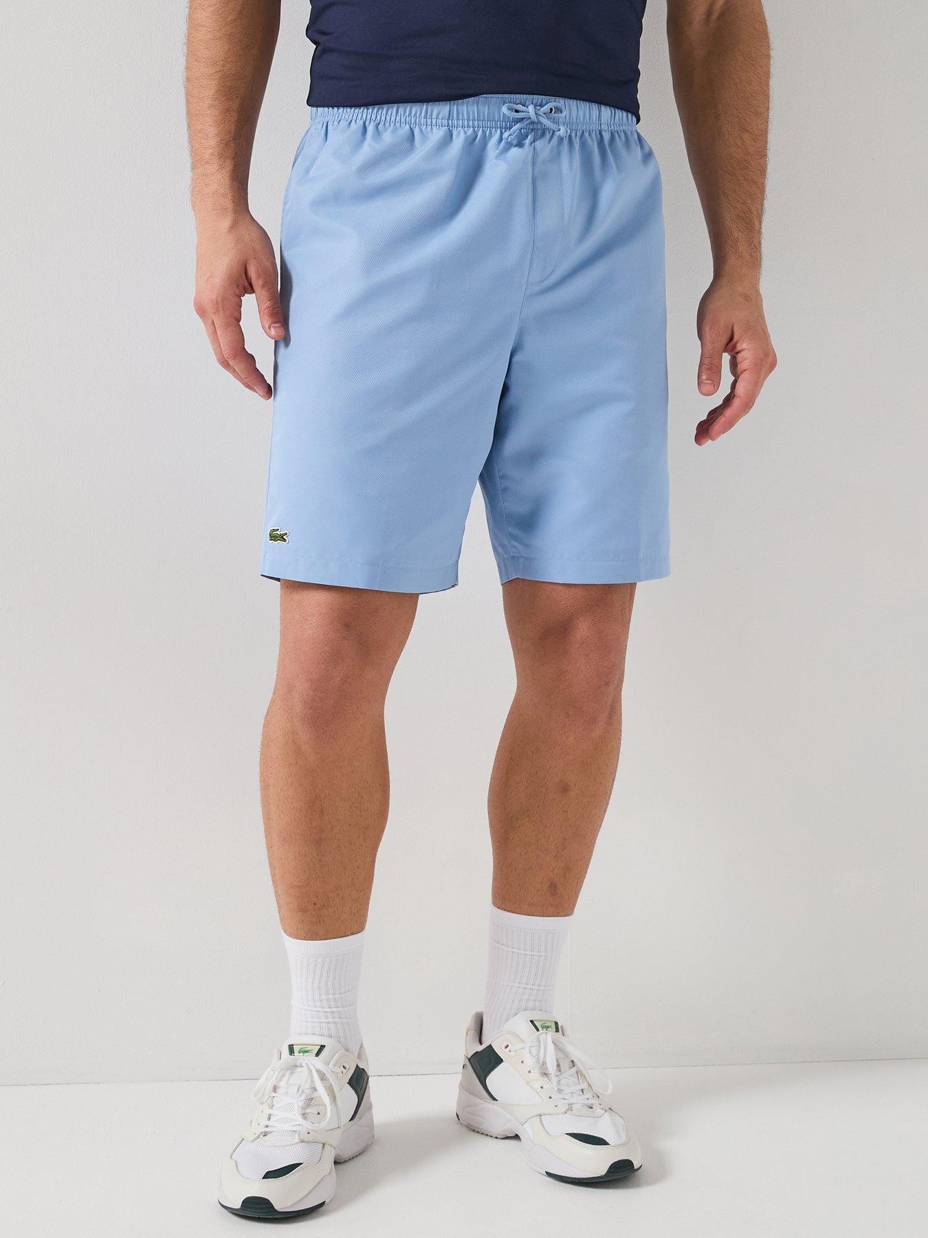 Lacoste Woven Drawstring Shorts - Light Blue