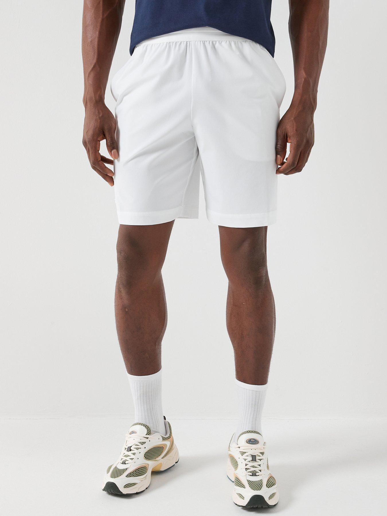 Lacoste Ultra-Dry Stretch Sport Shorts - White