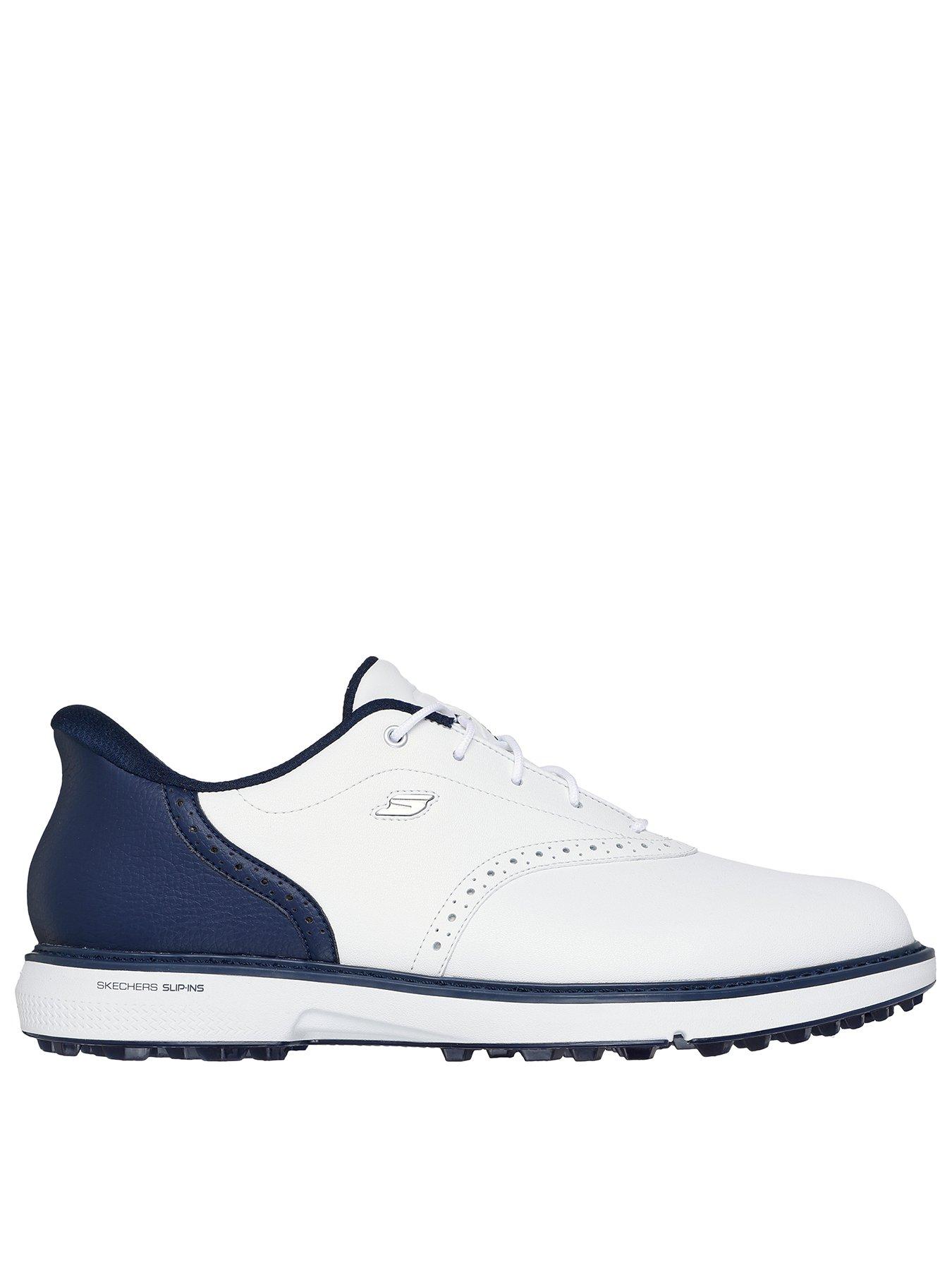 Skechers Mens Golf Prestige Shoes, White, Size 6.5, Men
