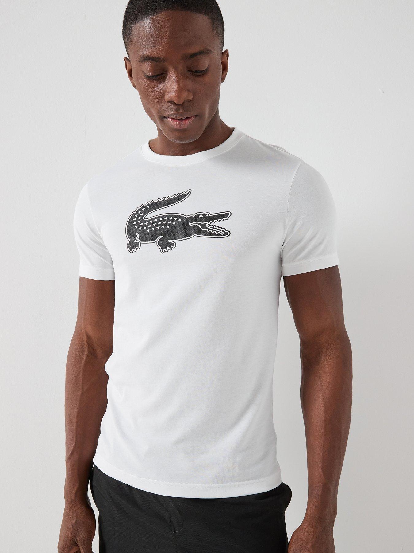 Lacoste: Ultra-Dry Sport T-Shirt - White