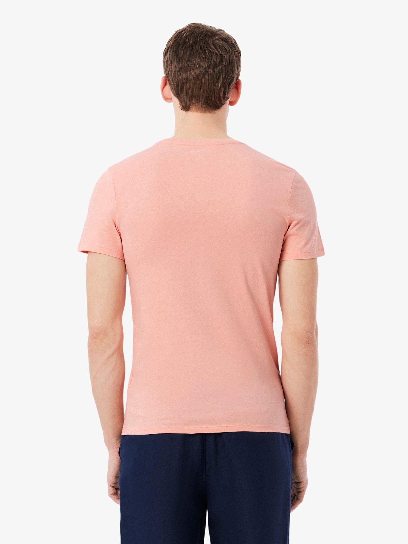 Image 3 of 5 of Lacoste 3-Pack Cotton Crew Neck T-Shirts- Multi