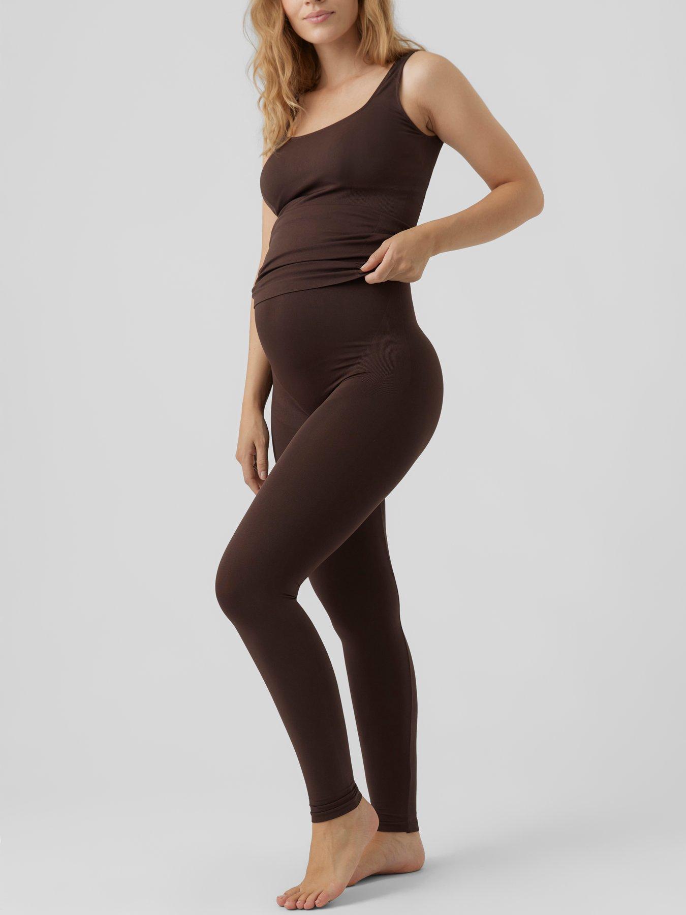 Mamalicious Mltia Jeanne Legging Noos A - Brown