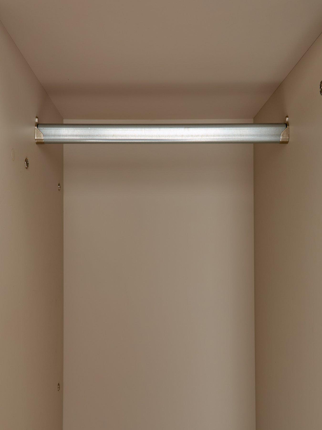 Image 6 of 7 of Very Home Layton Gloss Overbed Unit - Oatmeal