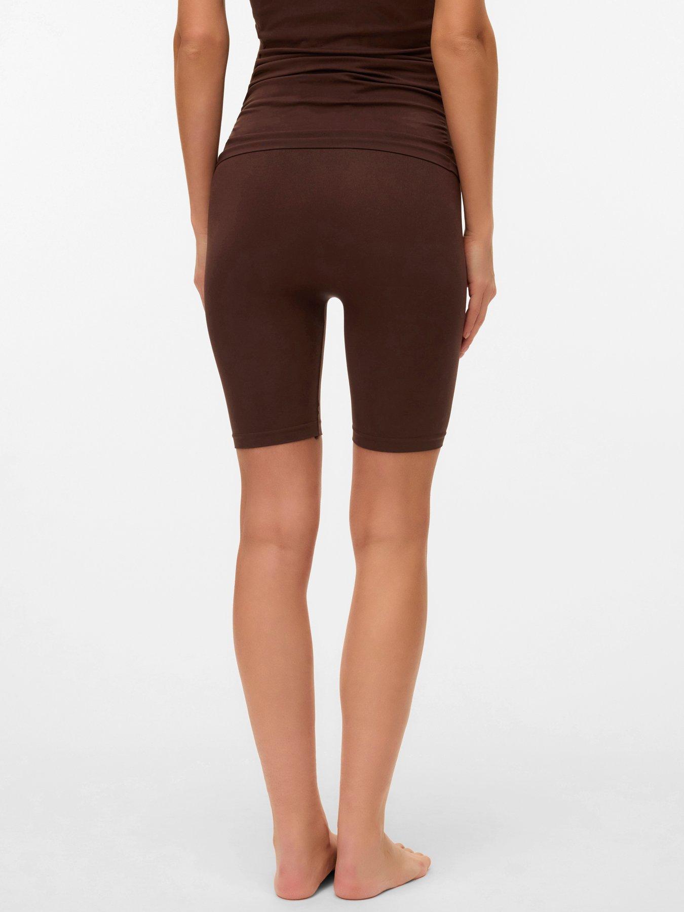 MAMALICIOUS Shorts De Grossesse Mltia Jeanne - Leggings Courts Confortables Avec Fonction Allaitement