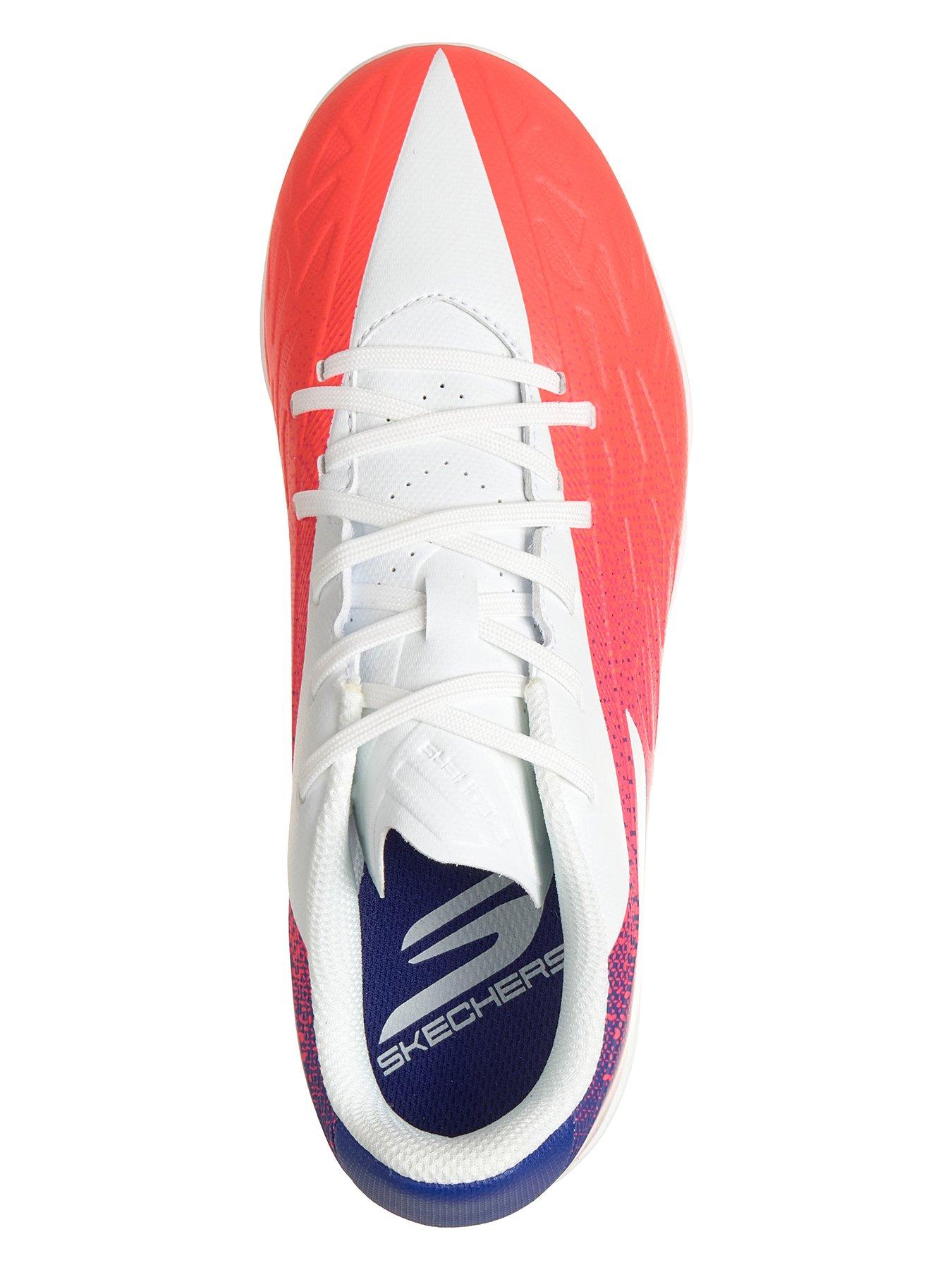 Image 2 of 4 of Skechers Toddler Razor Astro Turf Football Boots - Orange/White - Black