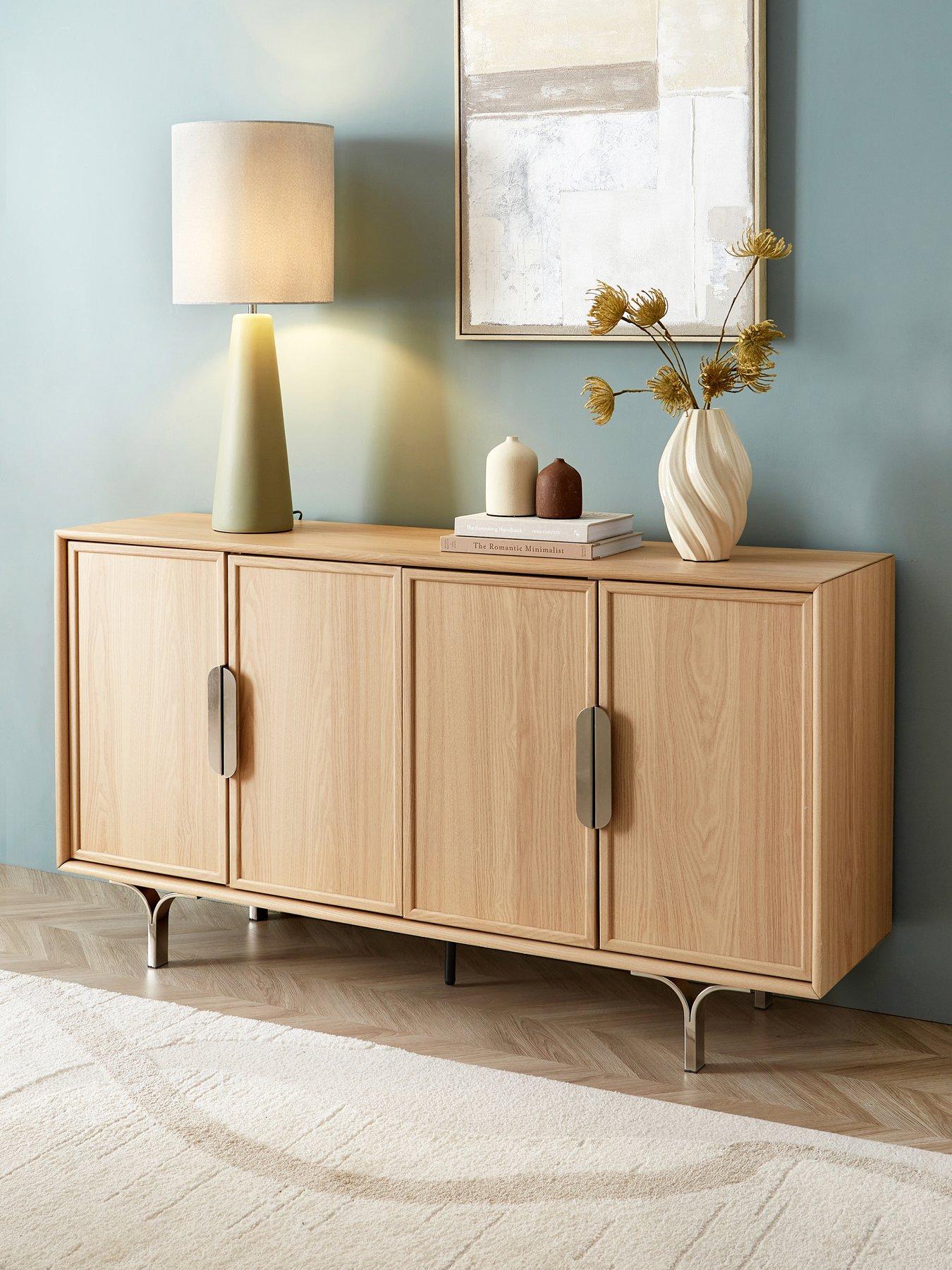 Image 1 of 7 of The Very Collection Lena Large Sideboard - Light Oak&nbsp;- FSC&reg; Certified