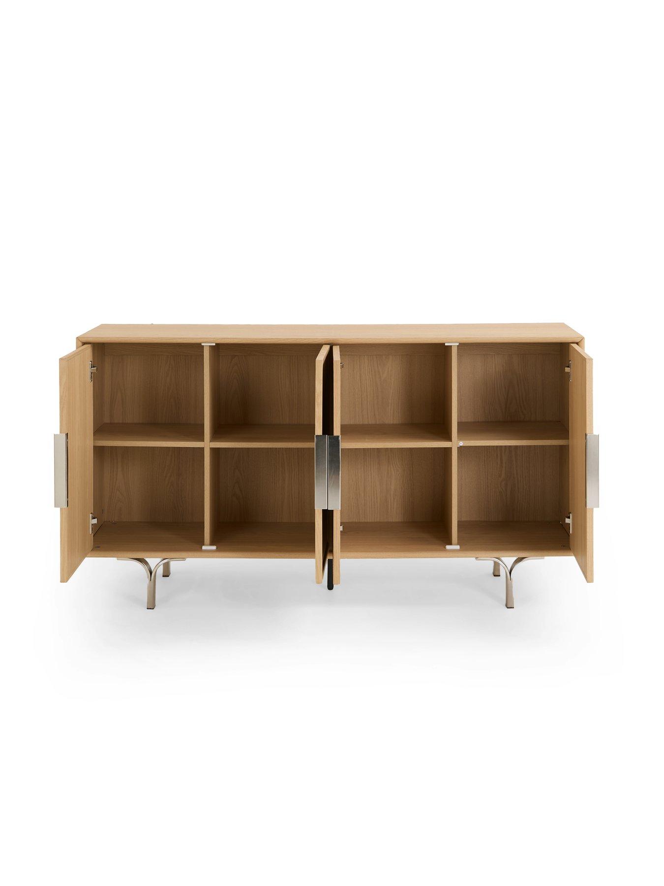 Image 4 of 7 of The Very Collection Lena Large Sideboard - Light Oak&nbsp;- FSC&reg; Certified