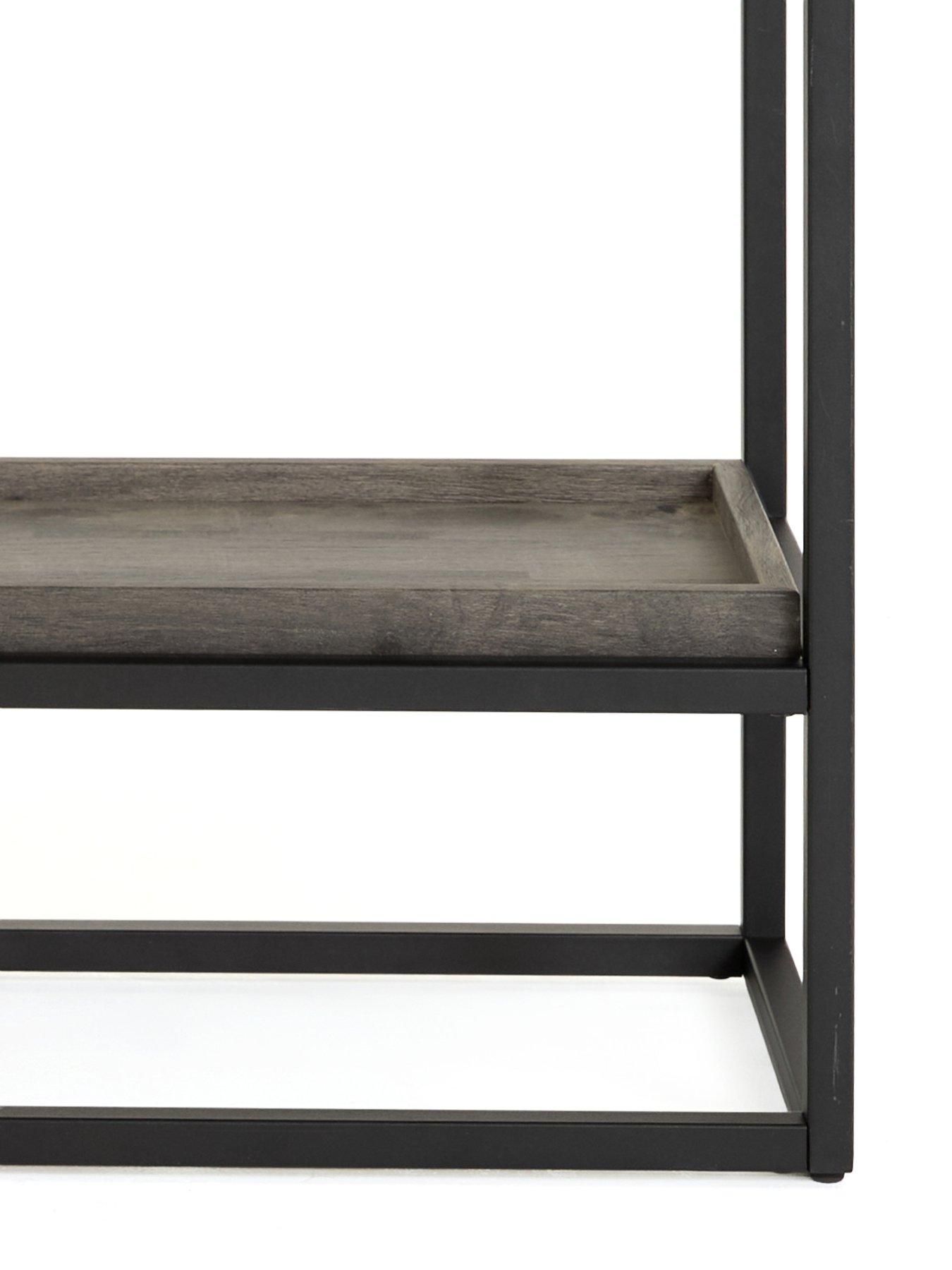 Image 4 of 7 of The Very Collection Harlem End Table - Black Oak - FSC&reg; Certified