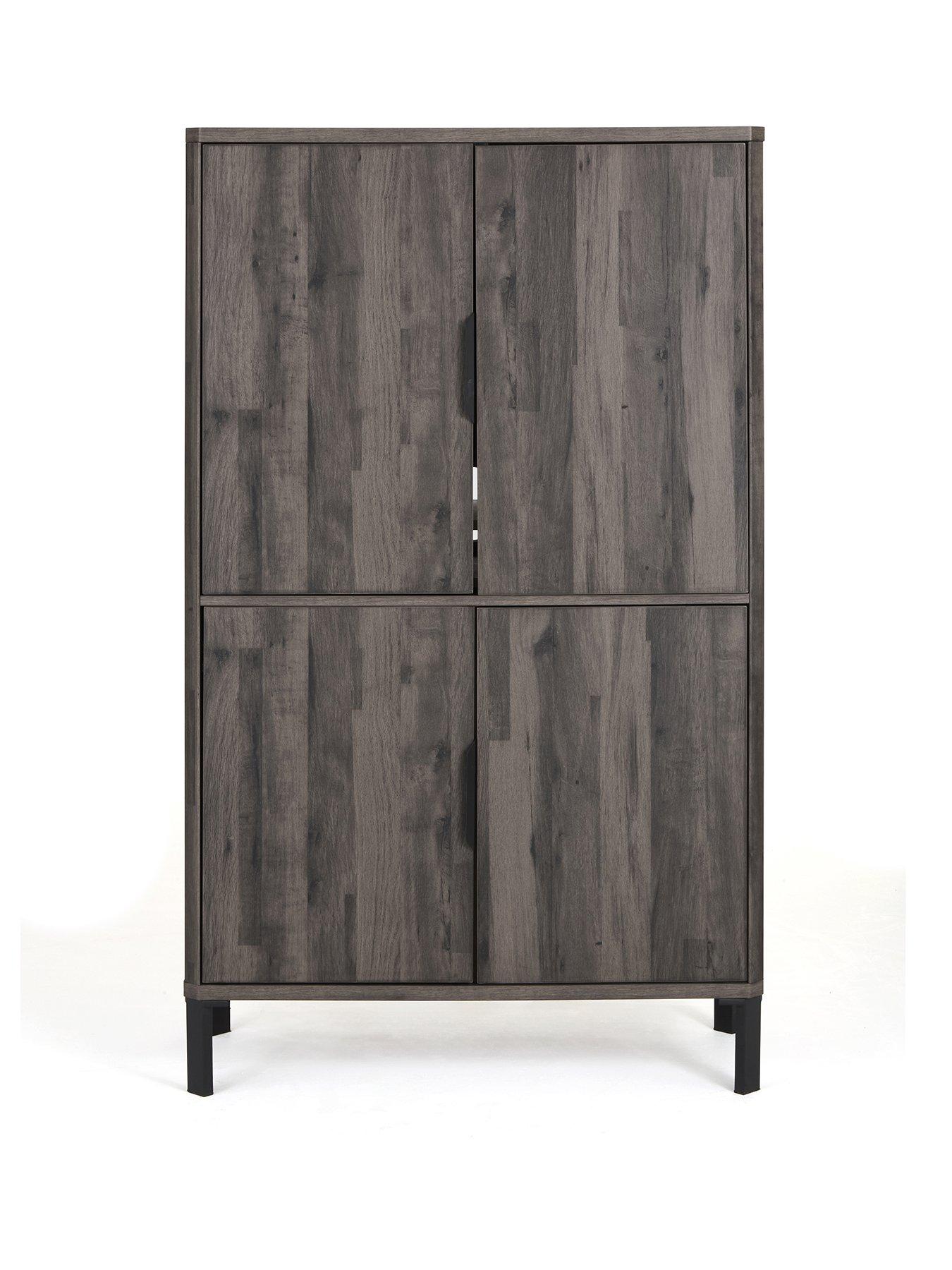 Image 2 of 7 of The Very Collection Harlem Hidden Cupboard Desk - Black Oak -&nbsp;FSC&reg; Certified