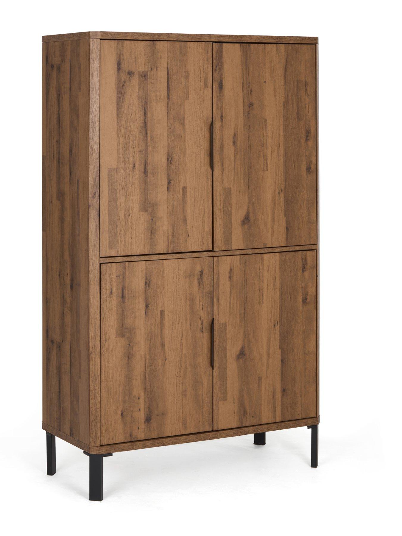 Image 4 of 7 of The Very Collection Harlem Hidden Cupboard&nbsp;Desk - Mid Oak&nbsp;- FSC&reg; Certified