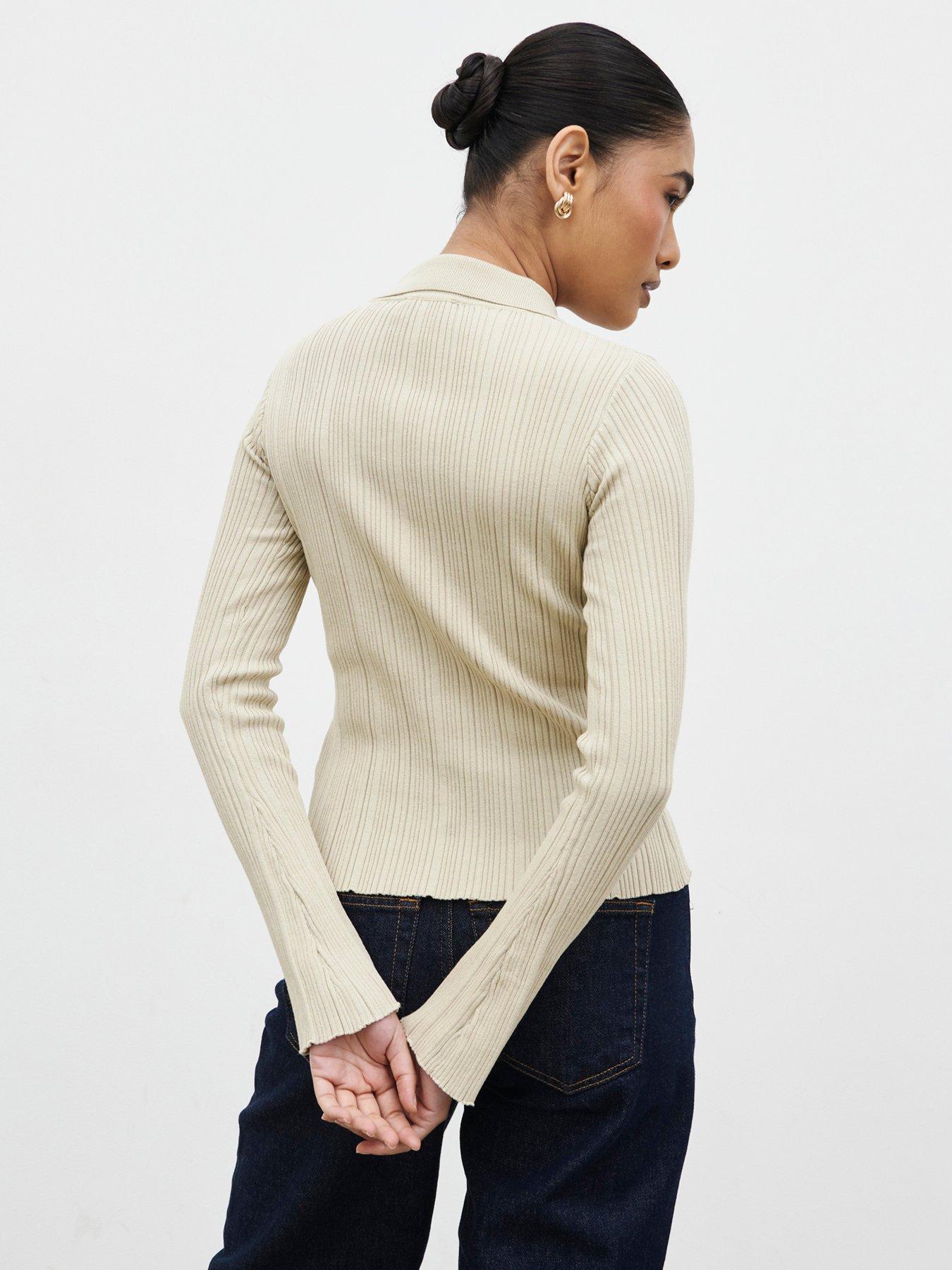 Image 2 of 4 of Pretty Lavish Denver Knit Top - Taupe