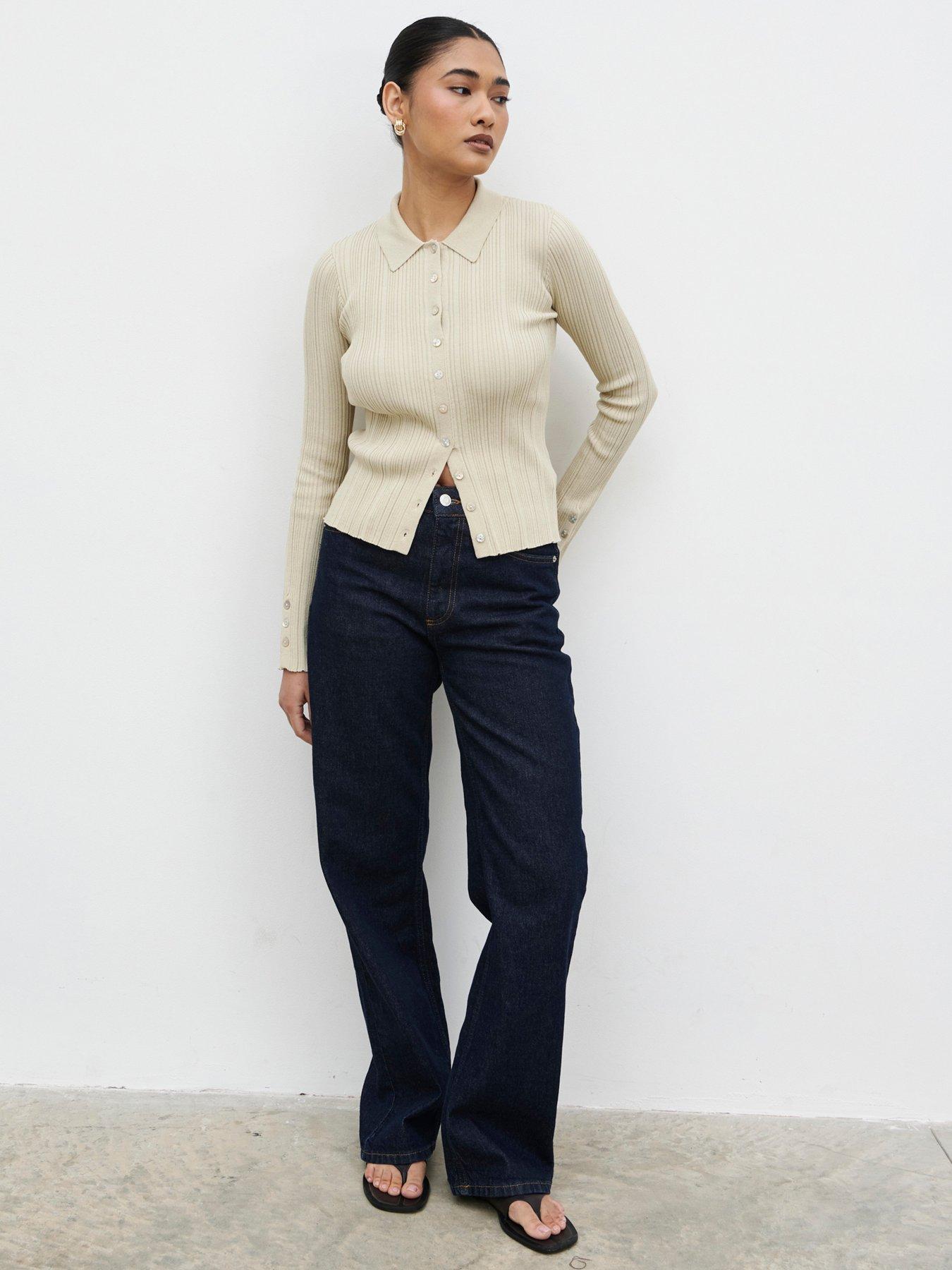 Image 4 of 4 of Pretty Lavish Denver Knit Top - Taupe