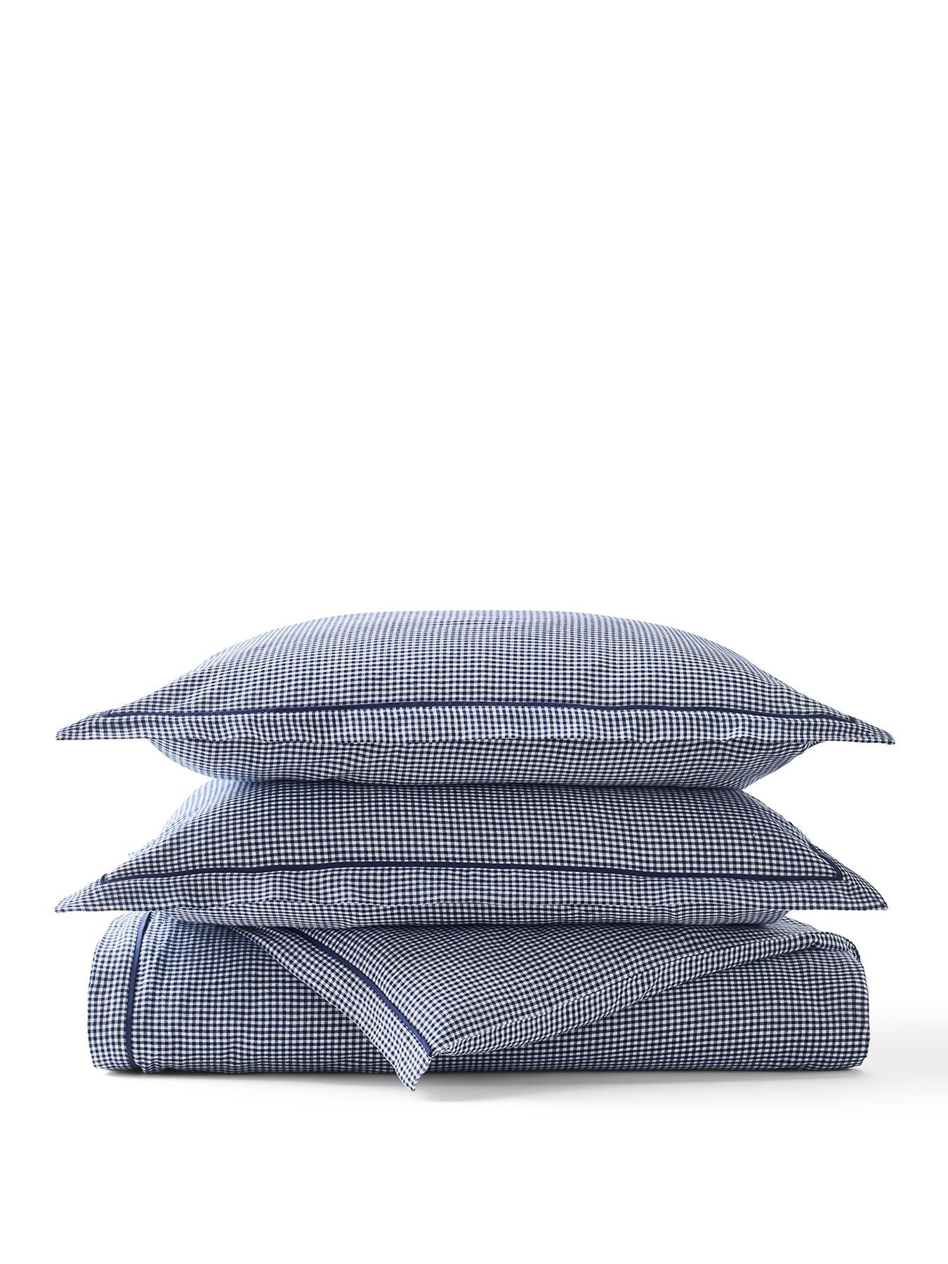 Image 2 of 3 of Christy Gingham Oxford Duvet Set- King