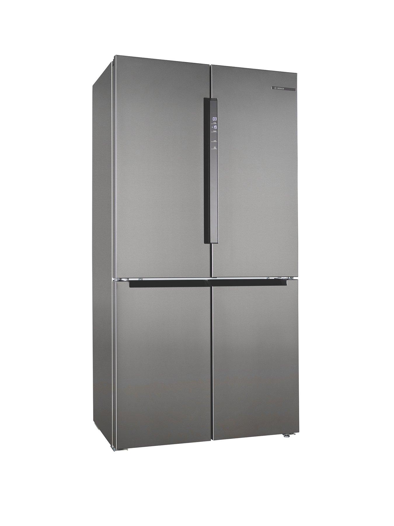Bosch Series 4 KFN96VPEAG Multi-Door, Frost Free Fridge Freezer - Inox - E Rated