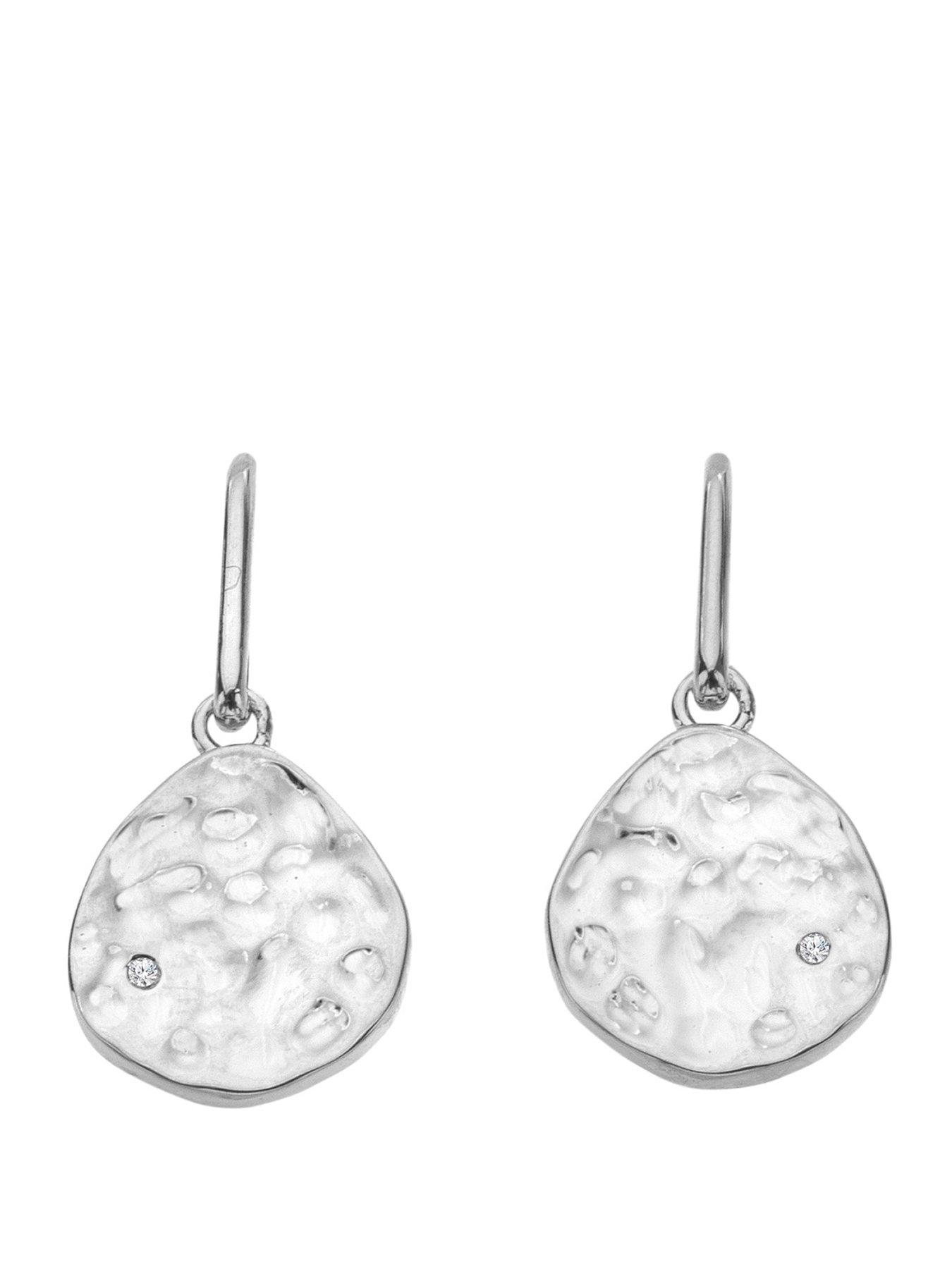 Hot Diamonds Marble Earrings