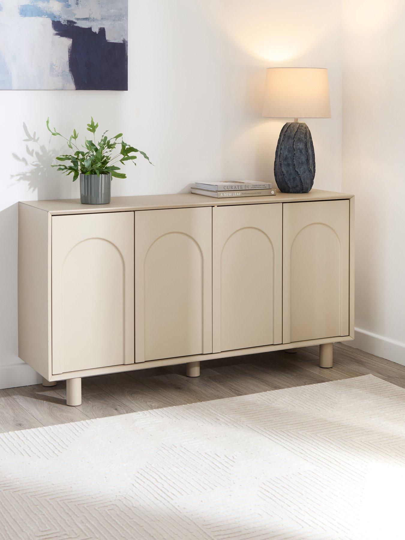 Image 1 of 6 of The Very Collection Revi Large Sideboard - Oatmeal - FSC&reg; Certified