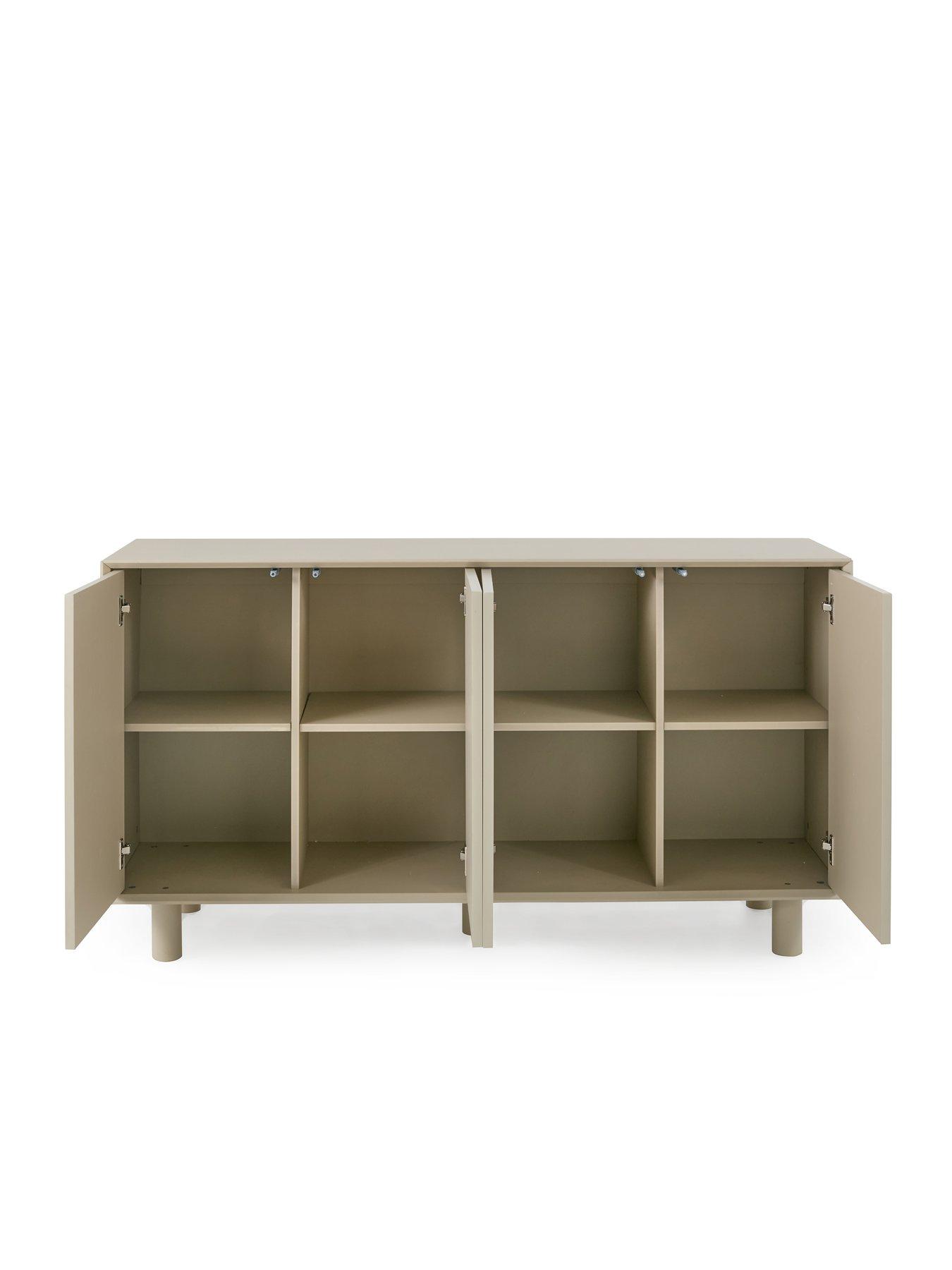 Image 4 of 6 of The Very Collection Revi Large Sideboard - Oatmeal - FSC&reg; Certified