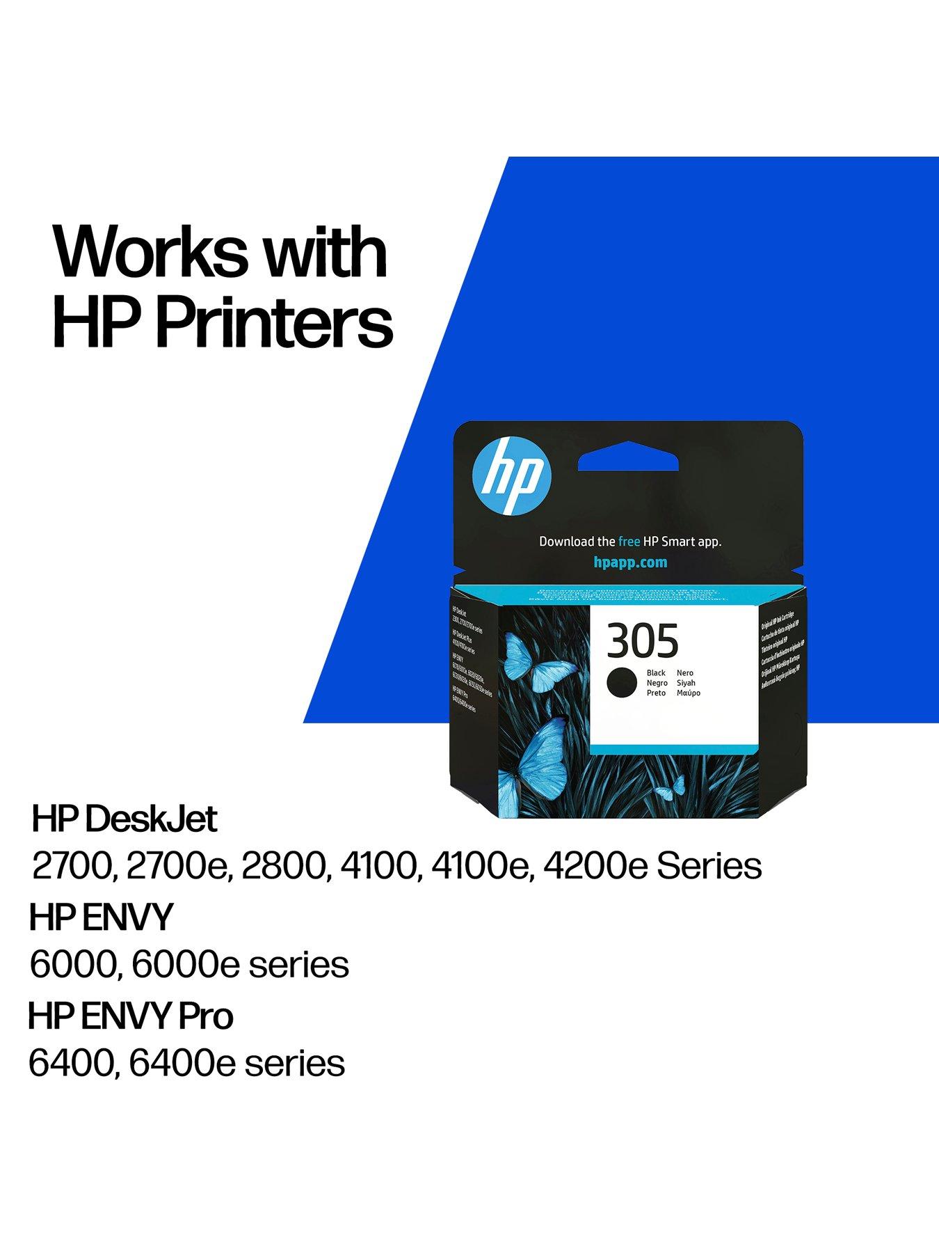 Image 2 of 8 of HP 305 Black Original Ink Cartridge