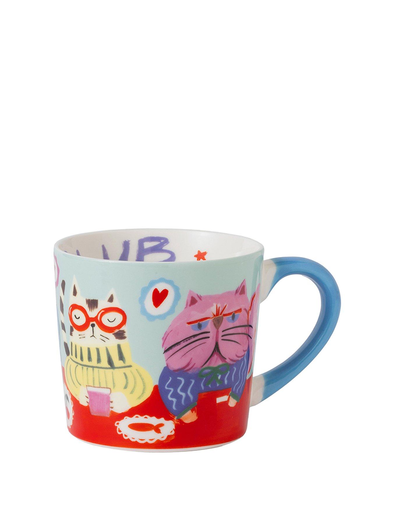 Image 1 of 3 of Eleanor Bowmer Cat Club Mug 300ml