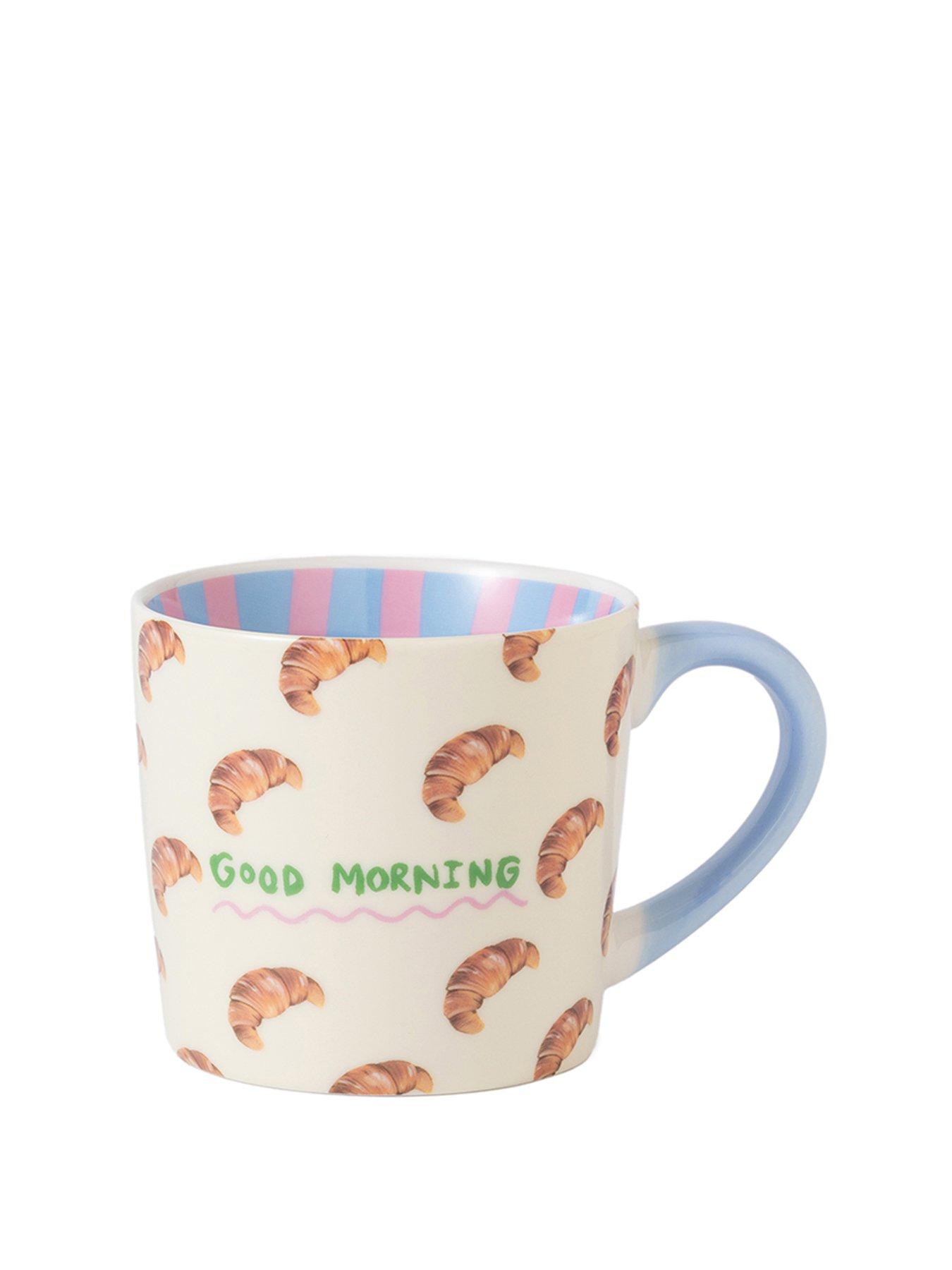Eleanor Bowmer Good Morning Croissant Mug