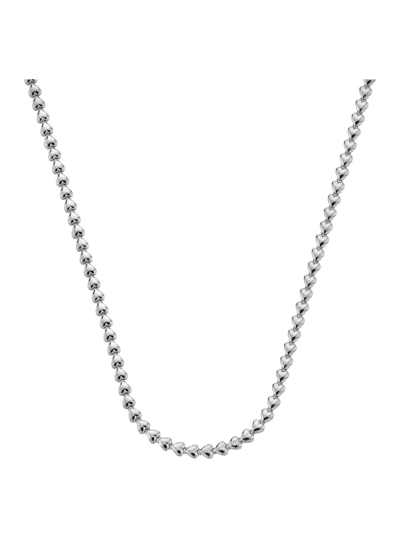 Hot Diamonds Serenity Heart Necklace, One Colour, Women
