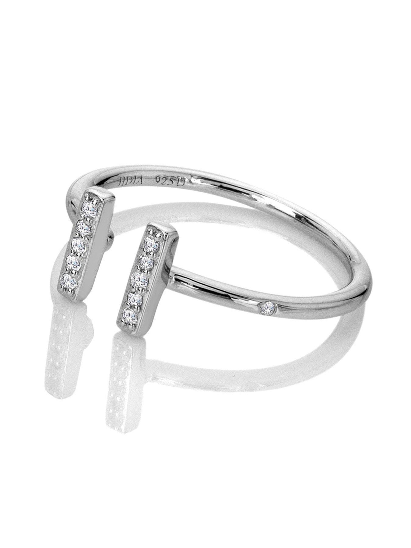 Hot Diamonds T-Bar Ring Very