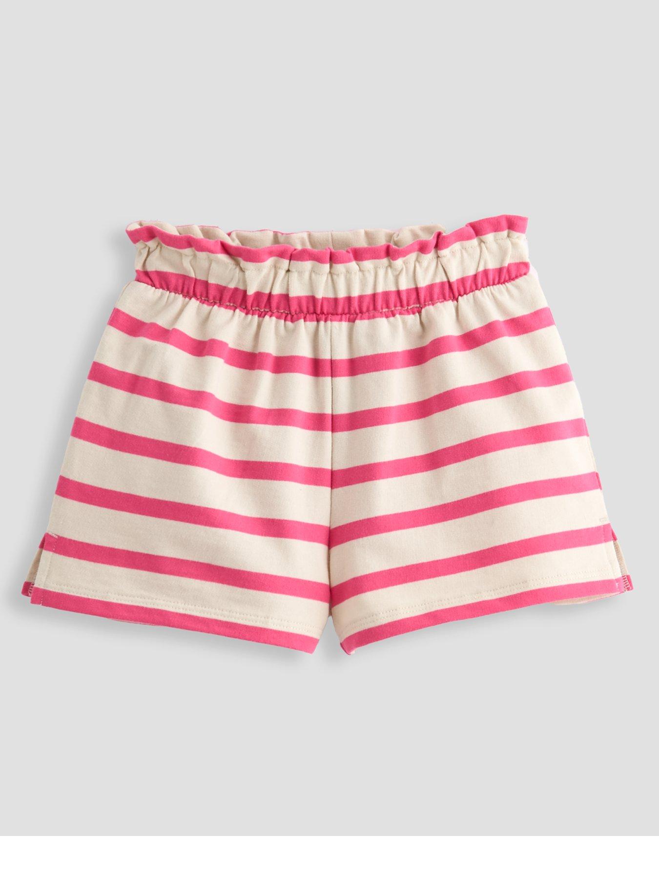 The Very Collection Girls Pocket Heart Shorts - Pink