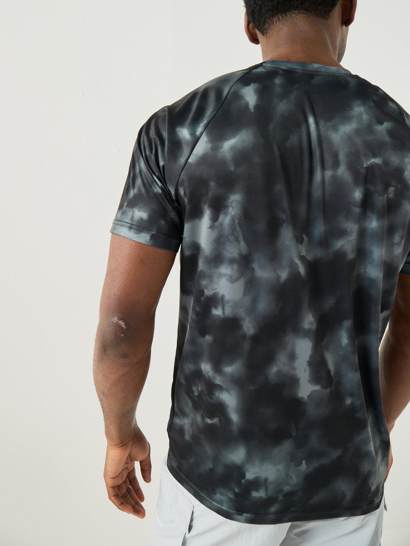Image 5 of 6 of Nike Mens Short Sleeve Hydroguard T Shirt - Black