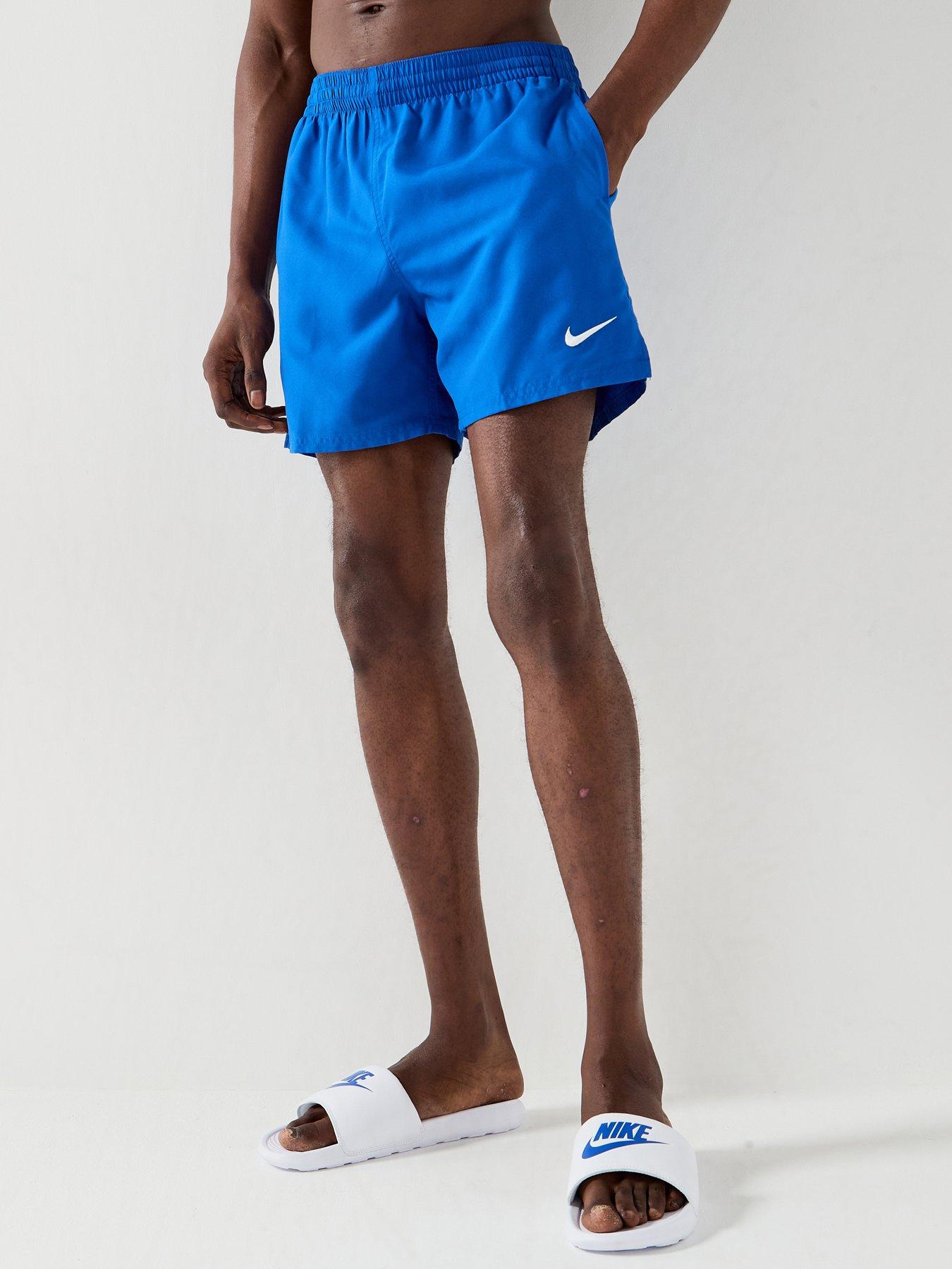 Nike Mens 5Inch Volley Swim Shorts, Blue, Size L, Men