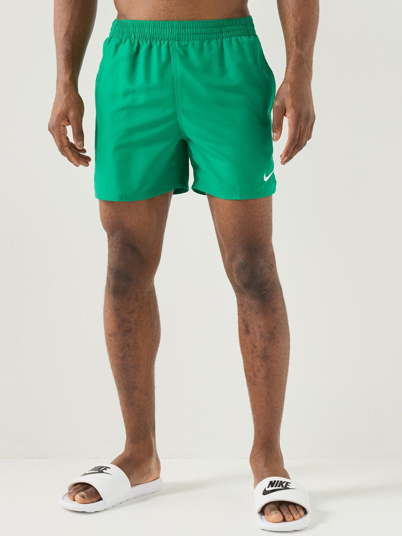 Nike: Mens 5Inch Volley Swim Short - Green