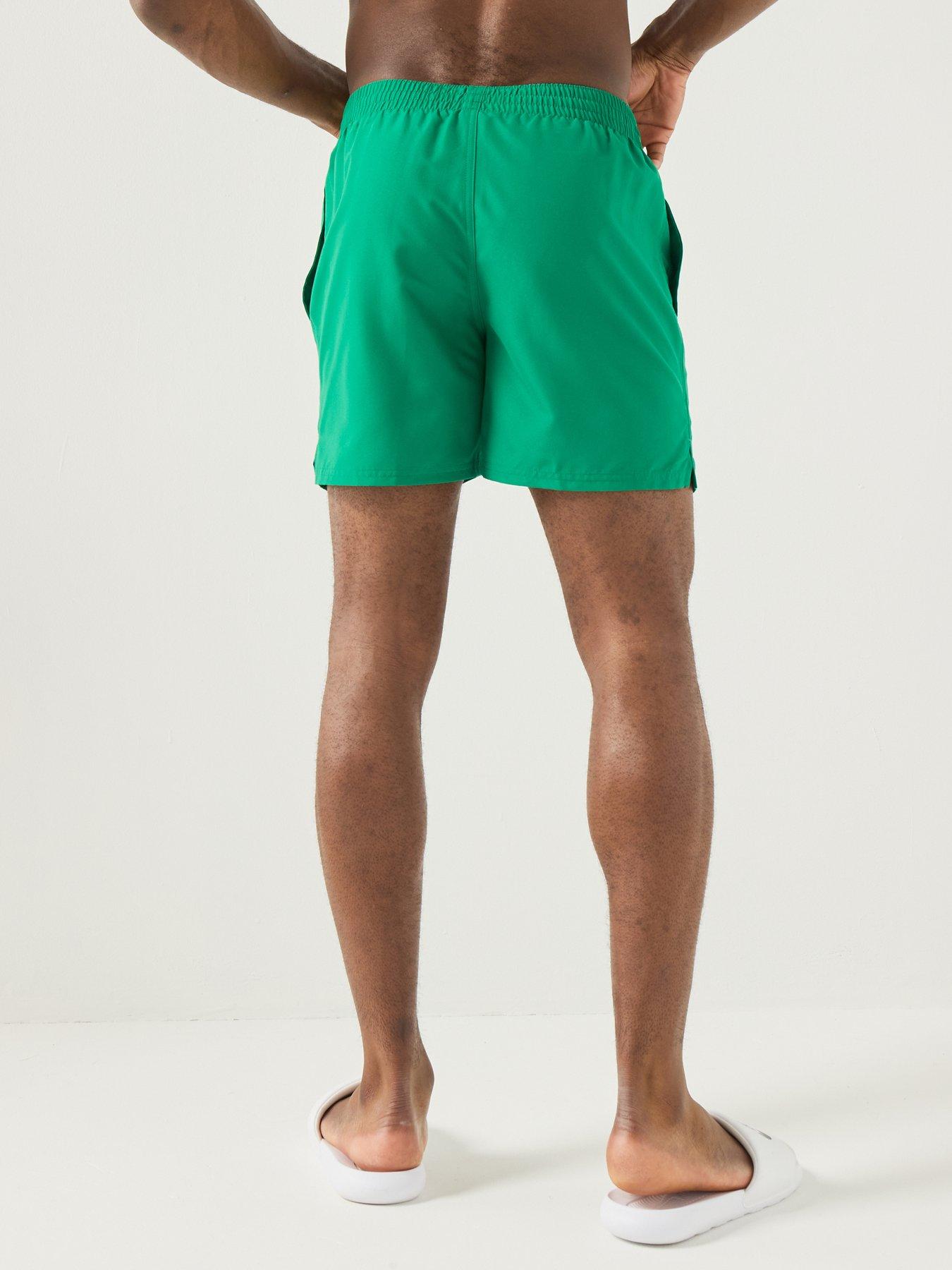 Image 2 of 6 of Nike Mens 5inch Volley Swim Short - Green