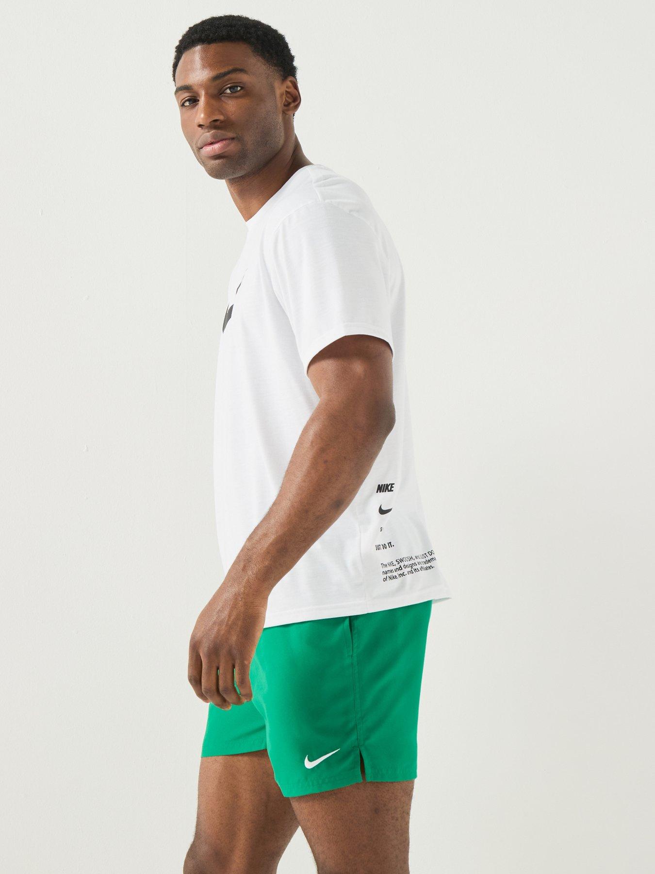Image 3 of 6 of Nike Mens 5inch Volley Swim Short - Green