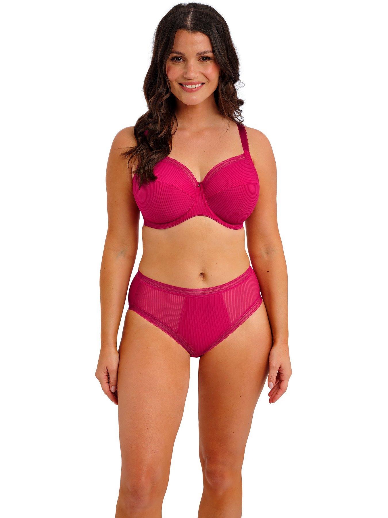 Image 1 of 2 of Fantasie Fusion Underwire Full Cup Side Support Bra - Red