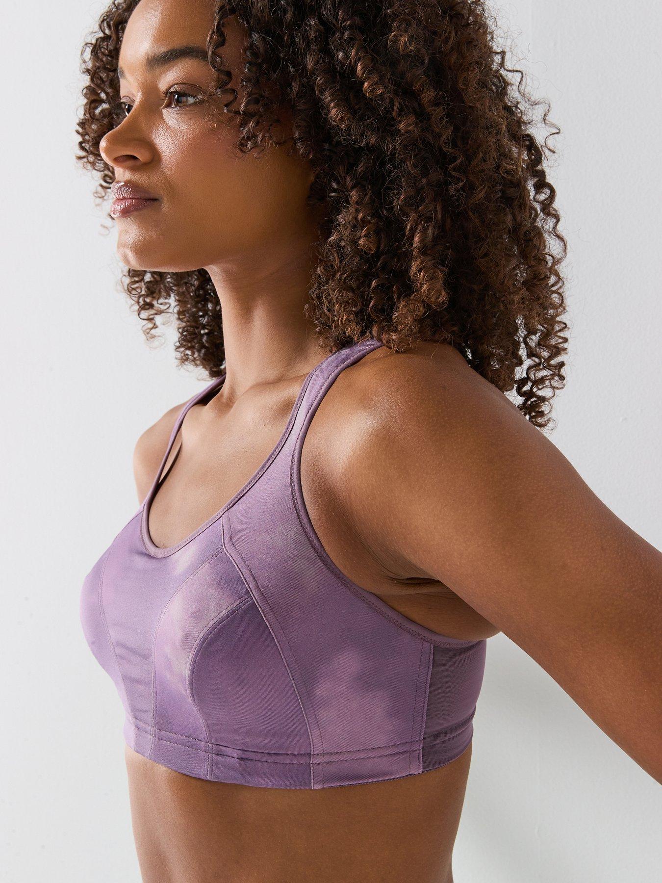 Image 3 of 5 of Shock Absorber Womens Training Active Multi Sports Bra - Purple