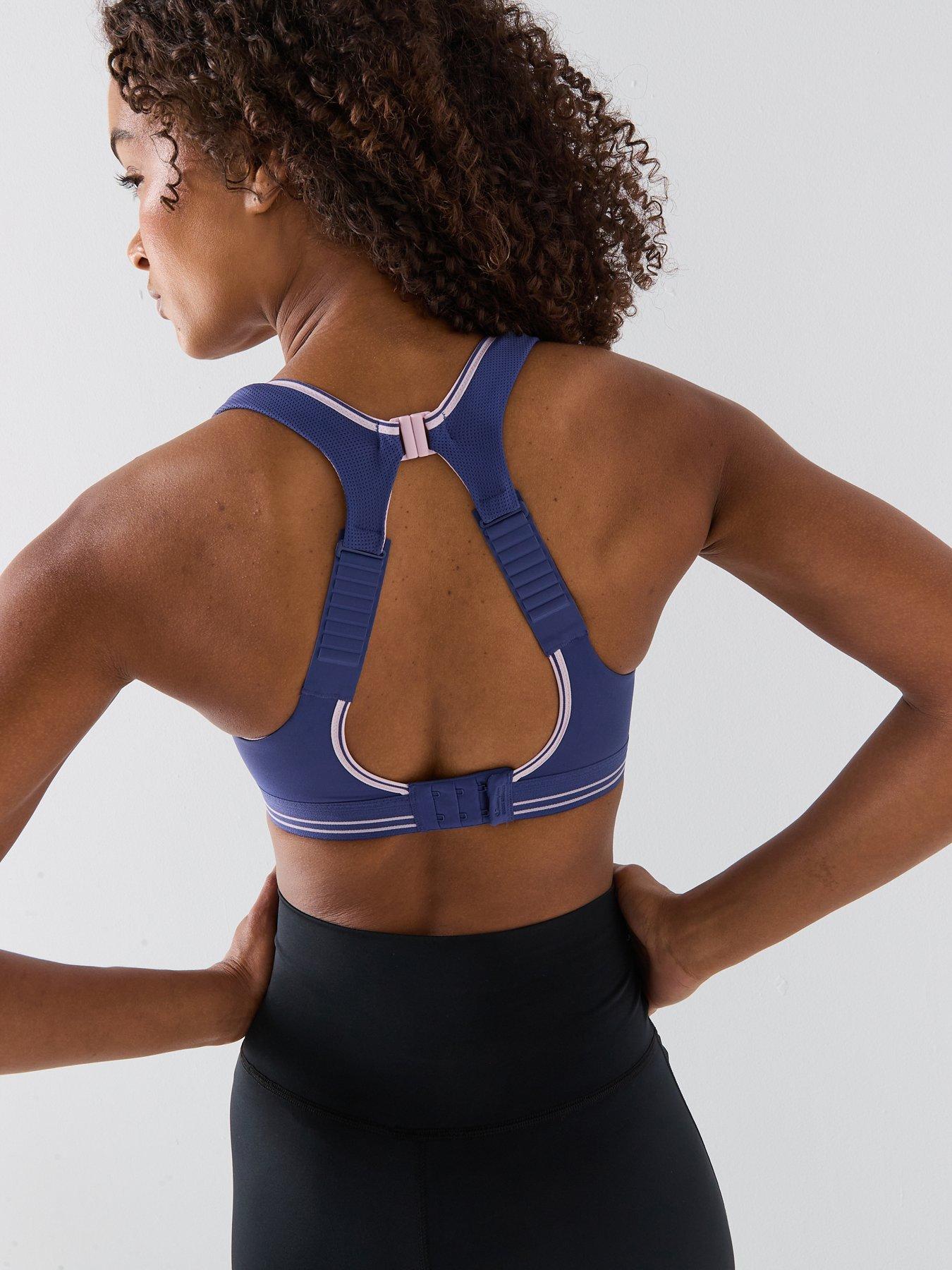 Image 2 of 4 of Shock Absorber Womens Training Ultimate Run Bra - Cobalt Blue