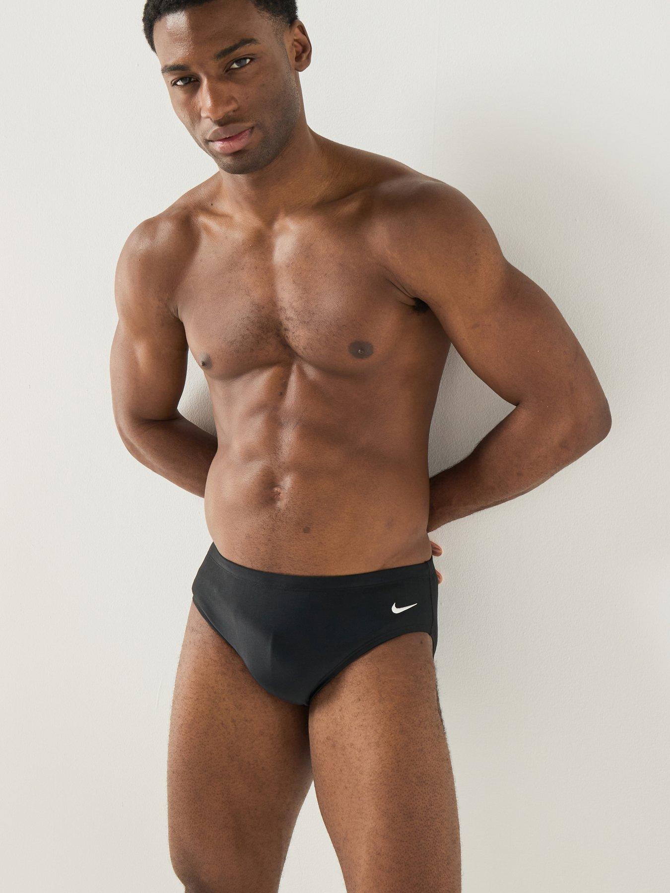 Image 1 of 6 of Nike Mens Swim Brief - Black