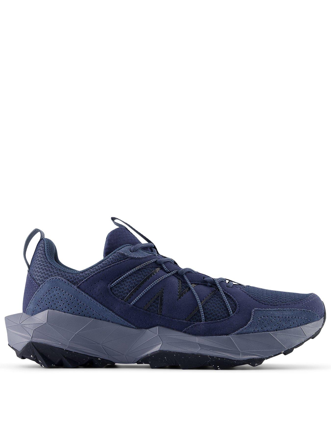 New Balance Mens Trail Running Tektrel Suede Trainers - Blue