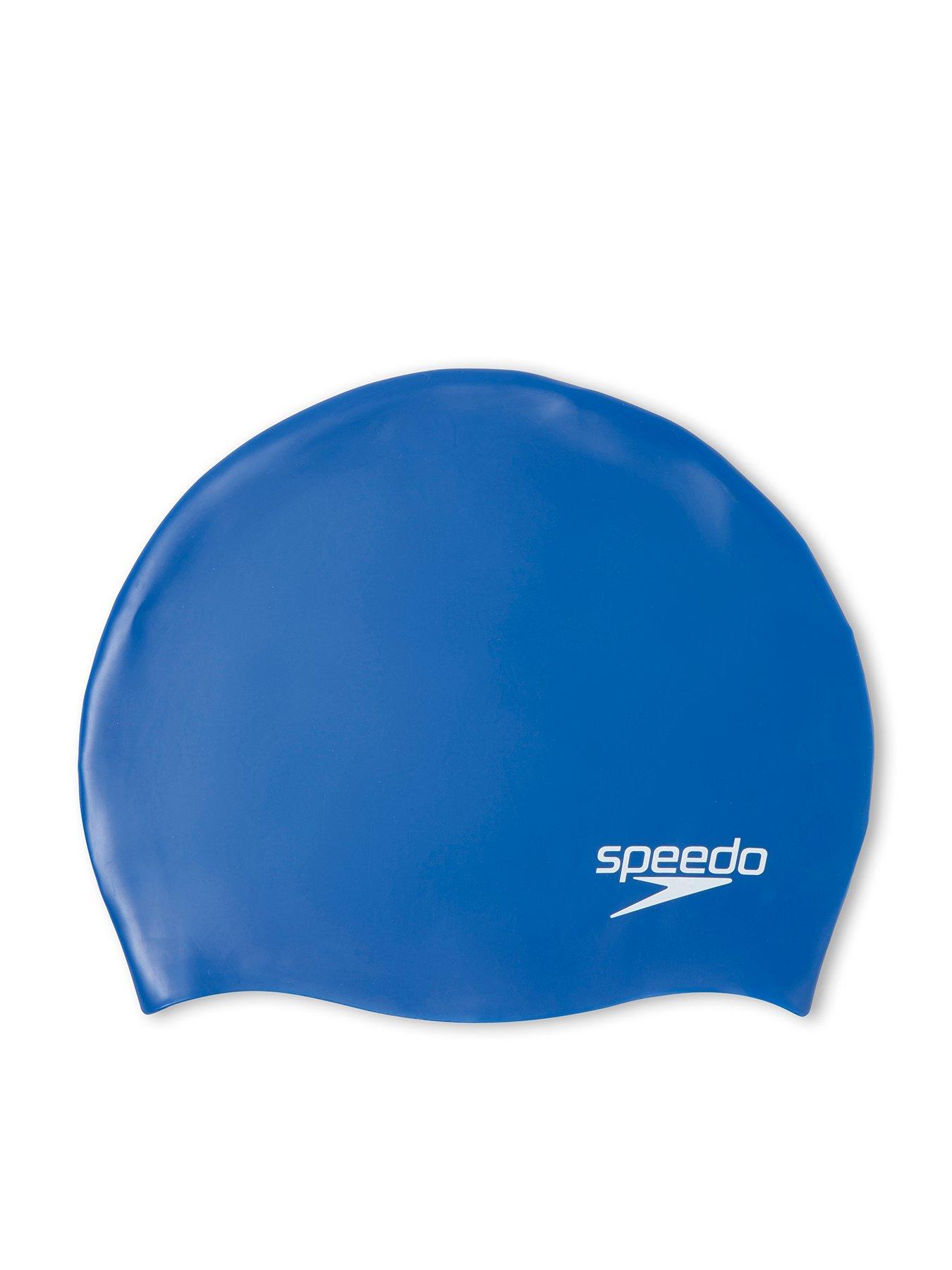 Speedo Junior Silicone Swimming Cap - Blue