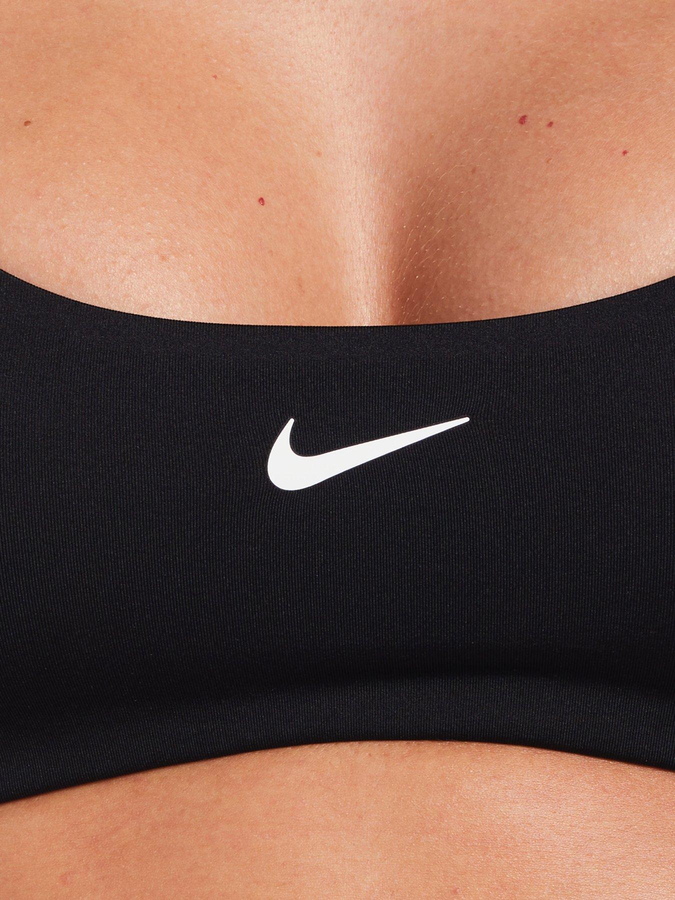 Image 4 of 4 of Nike Womens Bralette Bikini Top - Black
