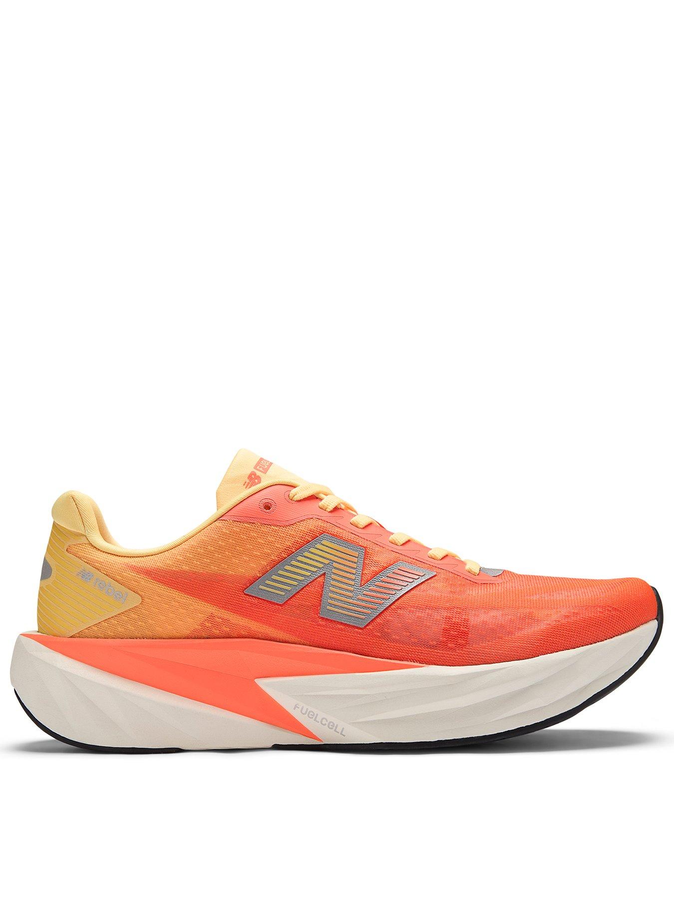 New Balance Mens Running Fuelcell Rebel V5 Trainers - Orange