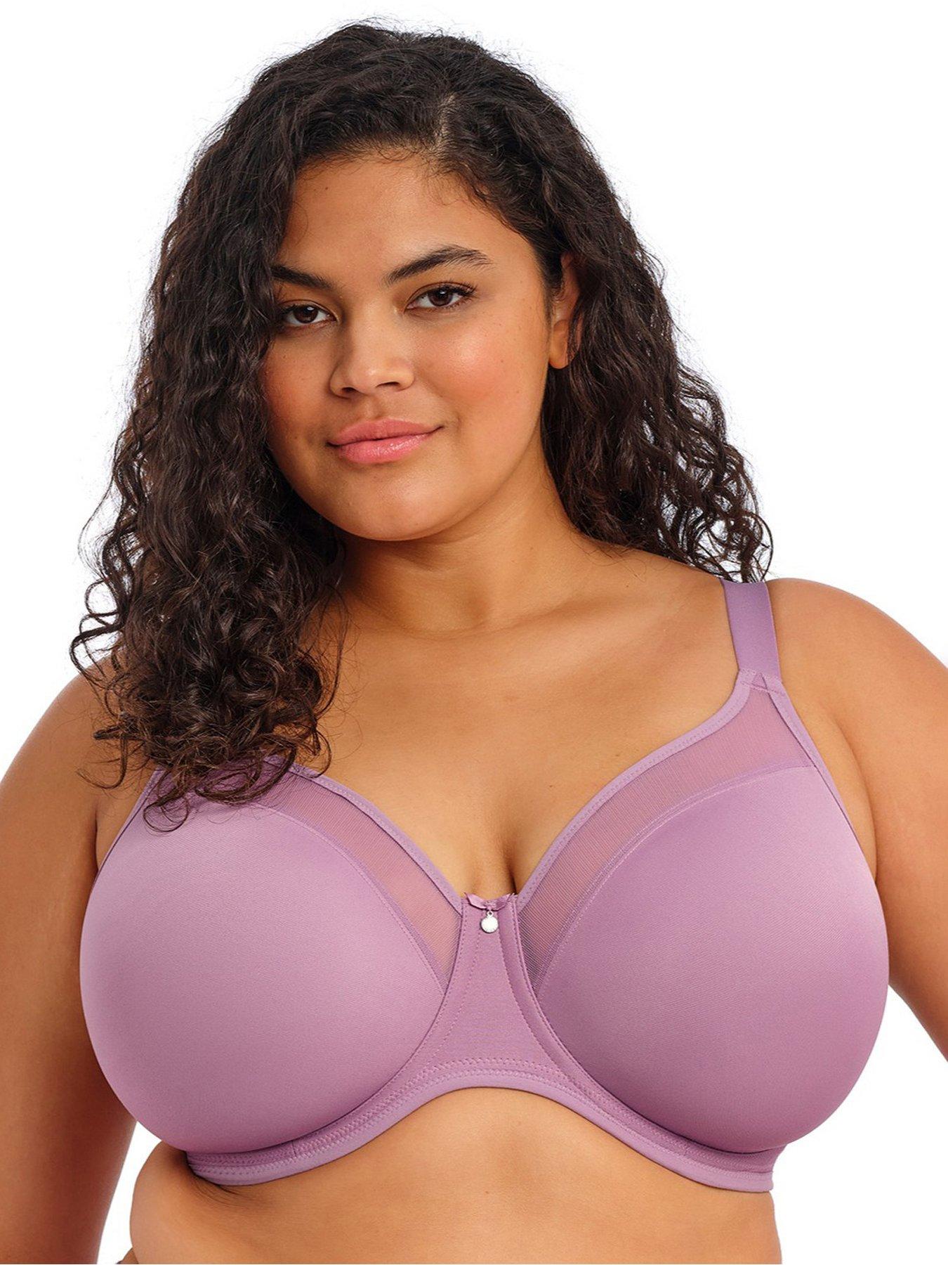 Image 1 of 2 of Elomi Smooth Underwire Moulded Non Padded Bra - Heather -