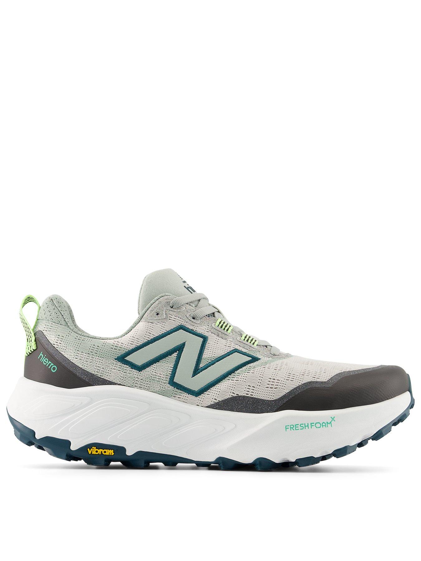 New Balance Mens Trail Running Hierro Trainers - Grey