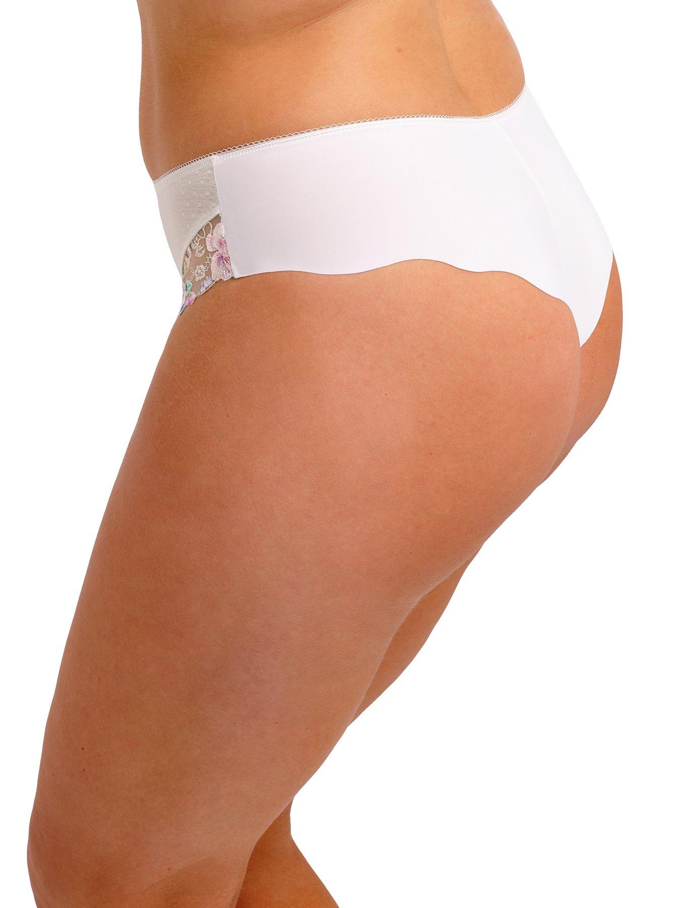 Image 1 of 3 of Fantasie Lillia Thong - White