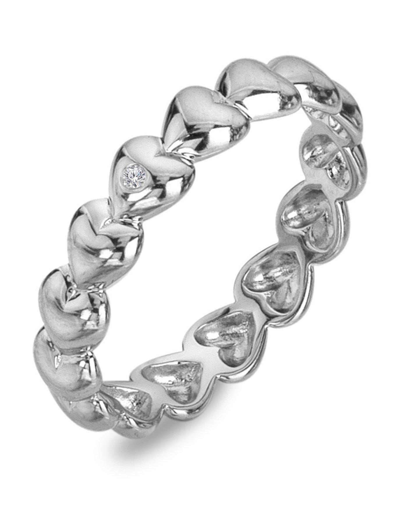 Hot Diamonds Serenity Heart Ring