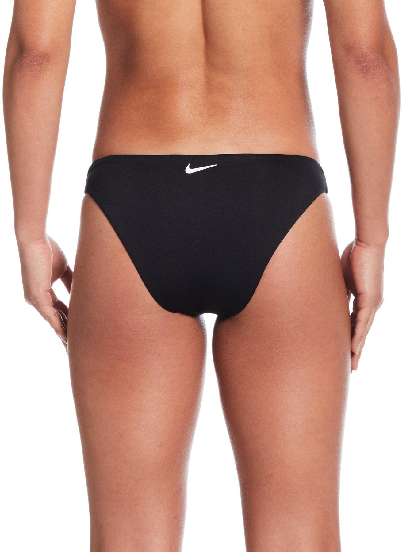 Image 2 of 4 of Nike Womens String Bikini Bottom - Black