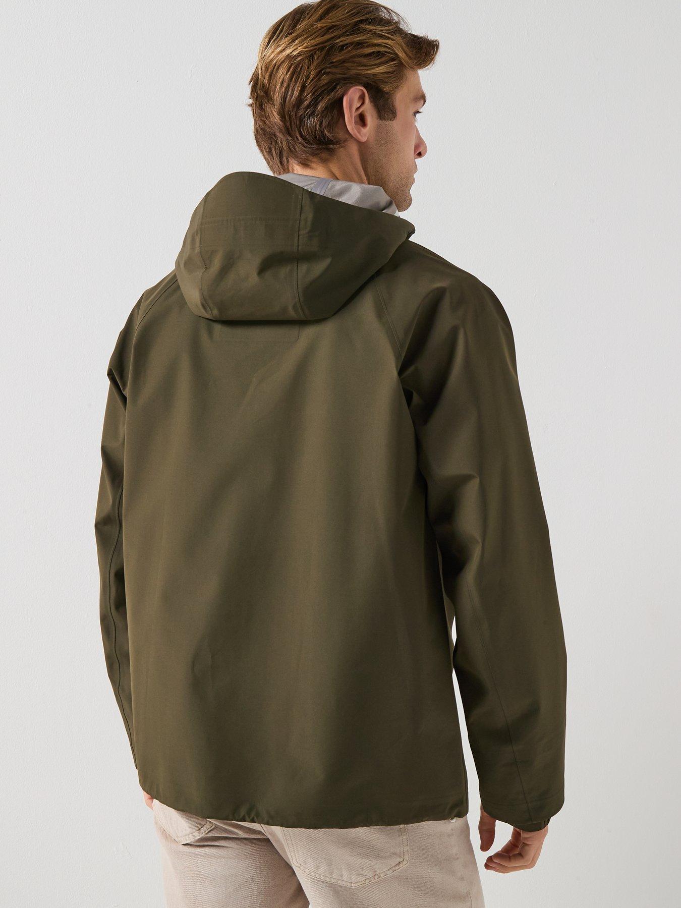 Image 2 of 6 of Belstaff Expedition Eiger Smock Lightweight Pullover Jacket - Dark Khaki