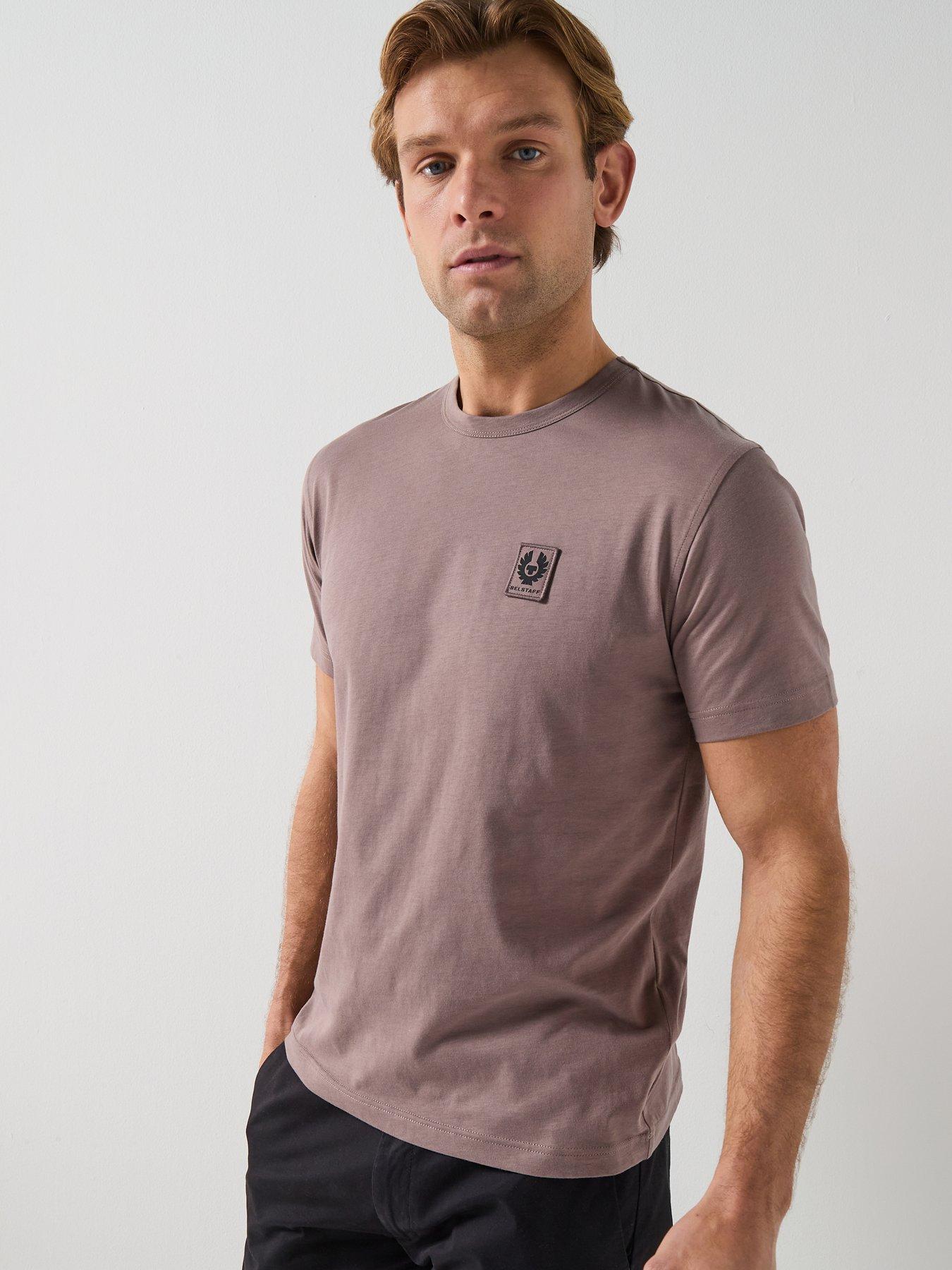 Belstaff Patch Logo T-Shirt - Brown
