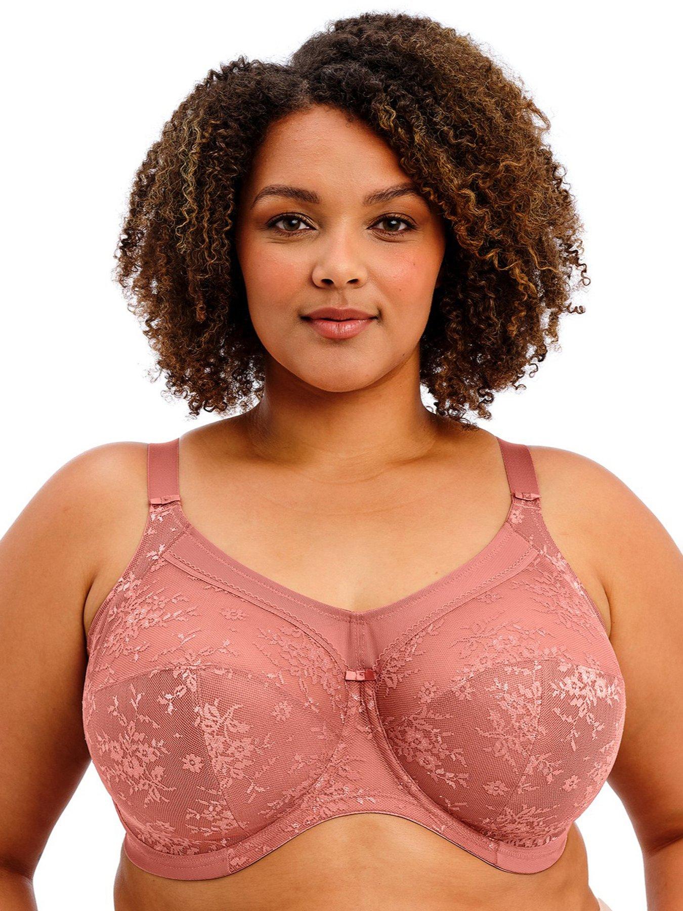 Goddess Verity Underwire Full Cup Bra - Rosewood